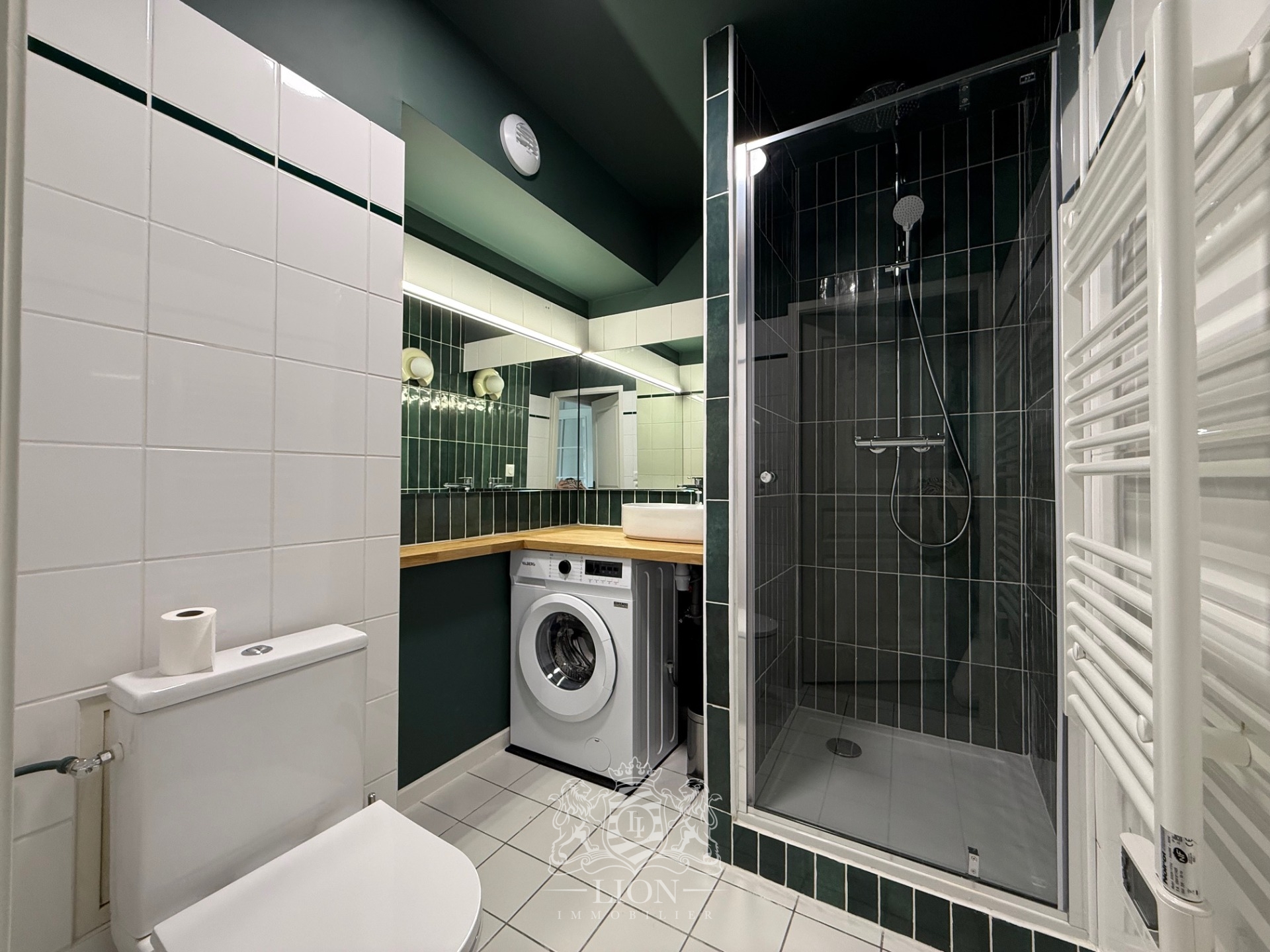 Aqtk vieux lille t1 bis meuble avec terrasse et parking Photo 9 - Le Lion Immobilier