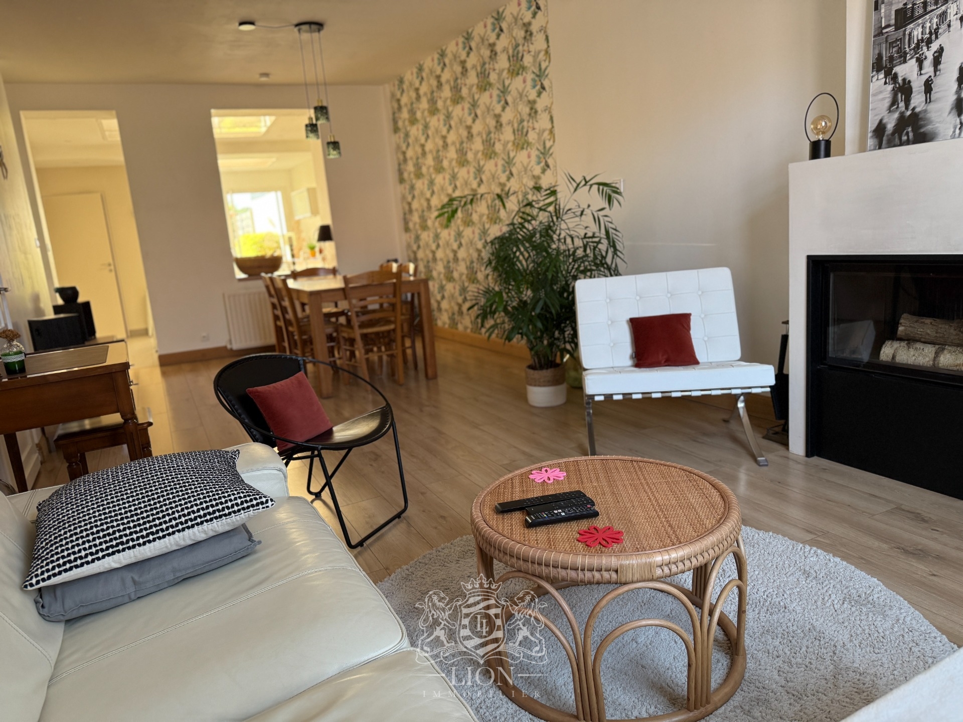 Au coeur du vieil ascq 1930 3 chambres bureau Photo 2 - Le Lion Immobilier