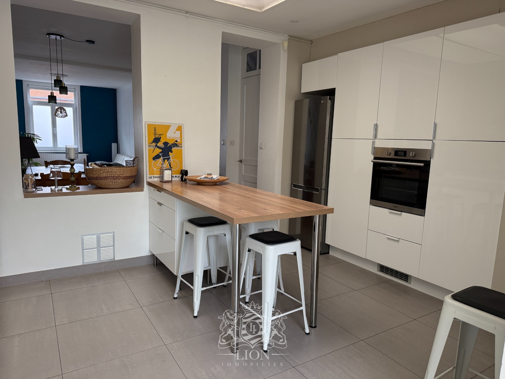 Au coeur du vieil ascq 1930 3 chambres bureau Photo 5 - Le Lion Immobilier