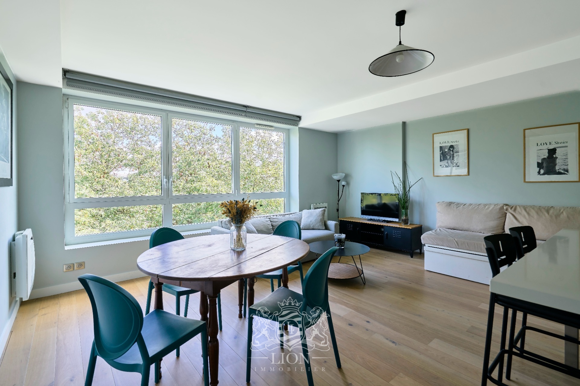 Appartement quai du wault 3 ch balcon et parking Photo 3 - Le Lion Immobilier