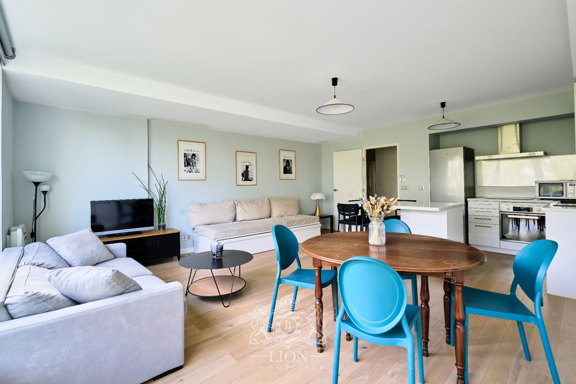 Appartement quai du wault 3 ch balcon et parking Photo 4 - Le Lion Immobilier