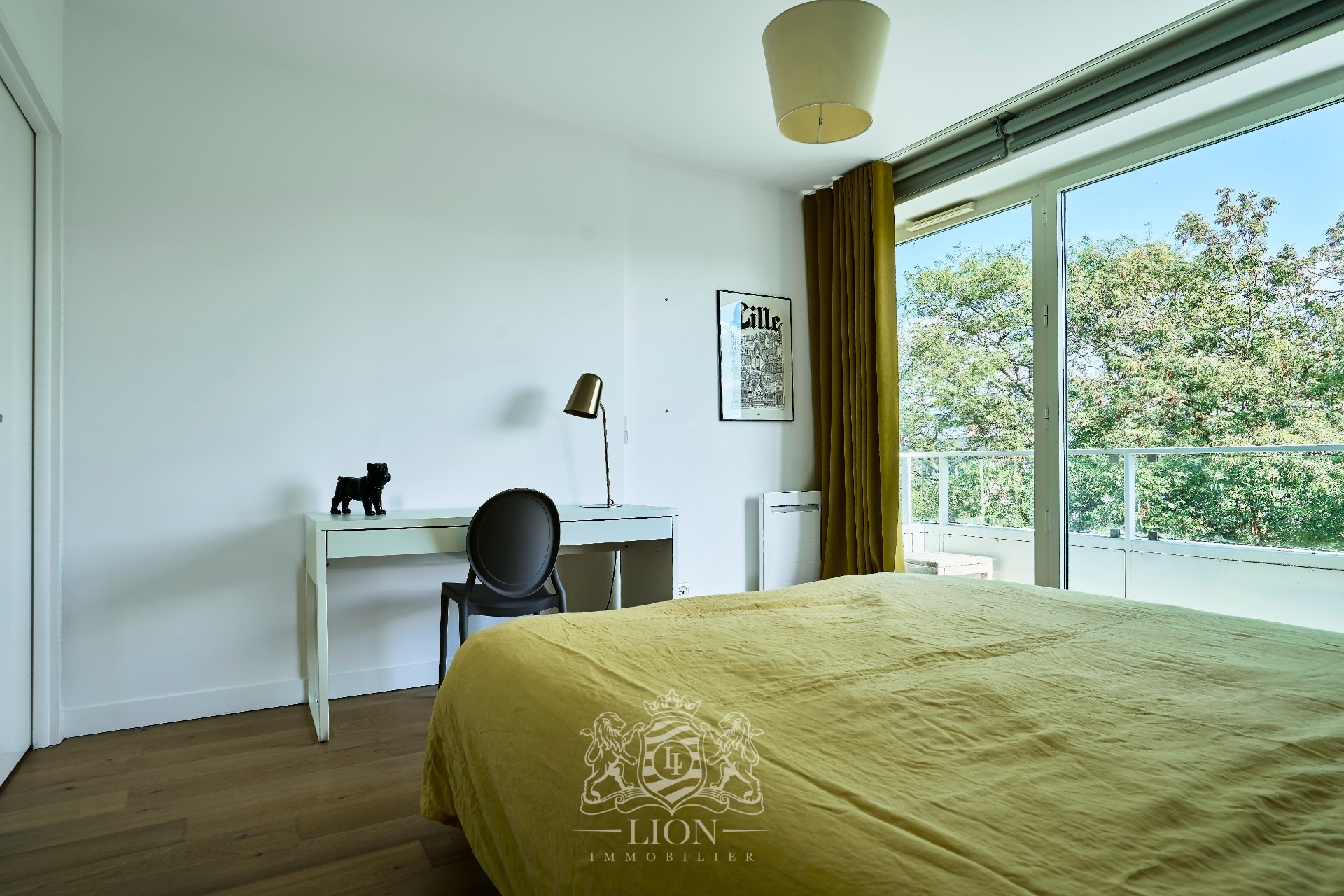 Appartement quai du wault 3 ch balcon et parking Photo 6 - Le Lion Immobilier