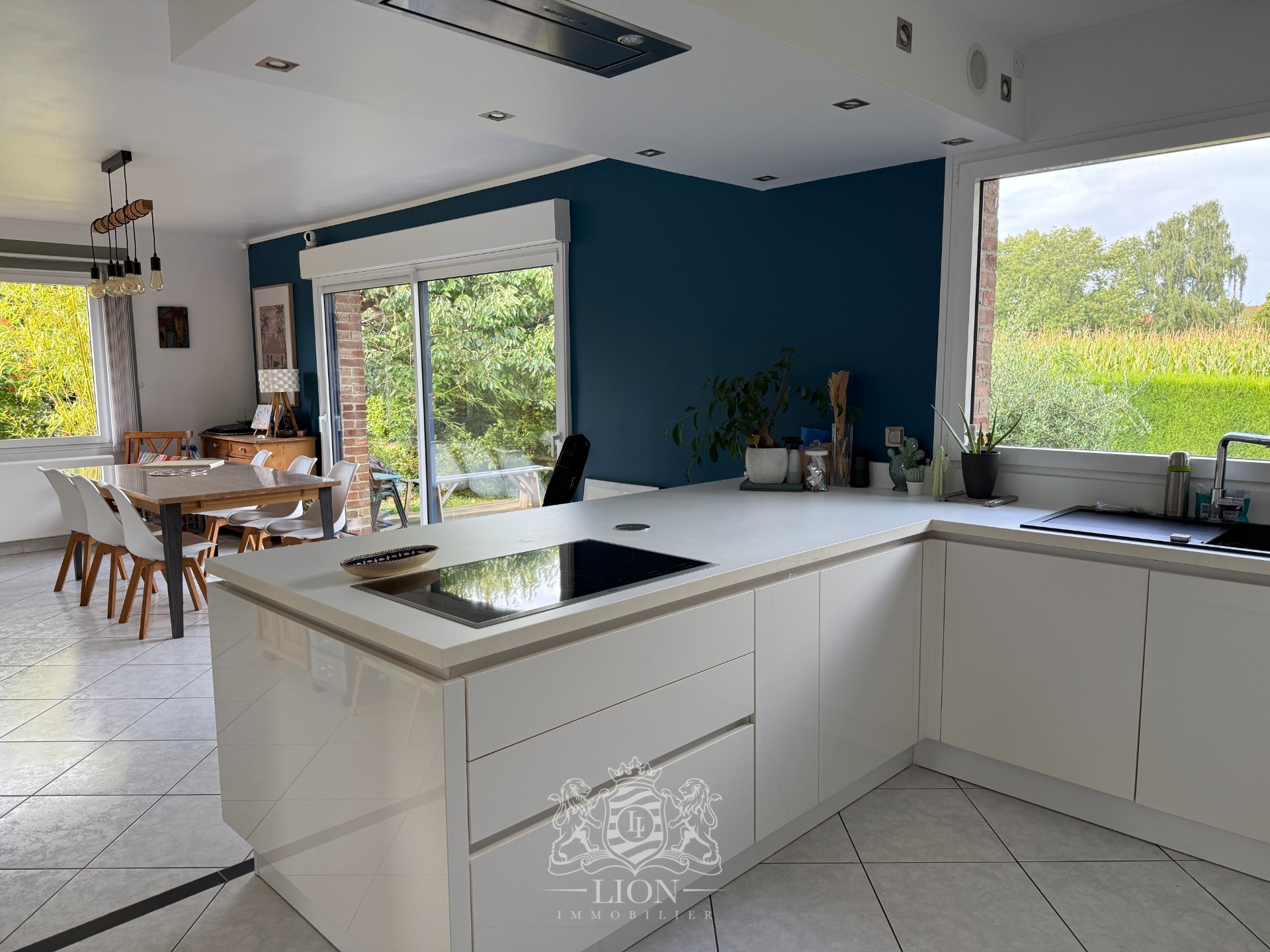 Ascq village individuelle 4 chambresjardin garage Photo 3 - Le Lion Immobilier