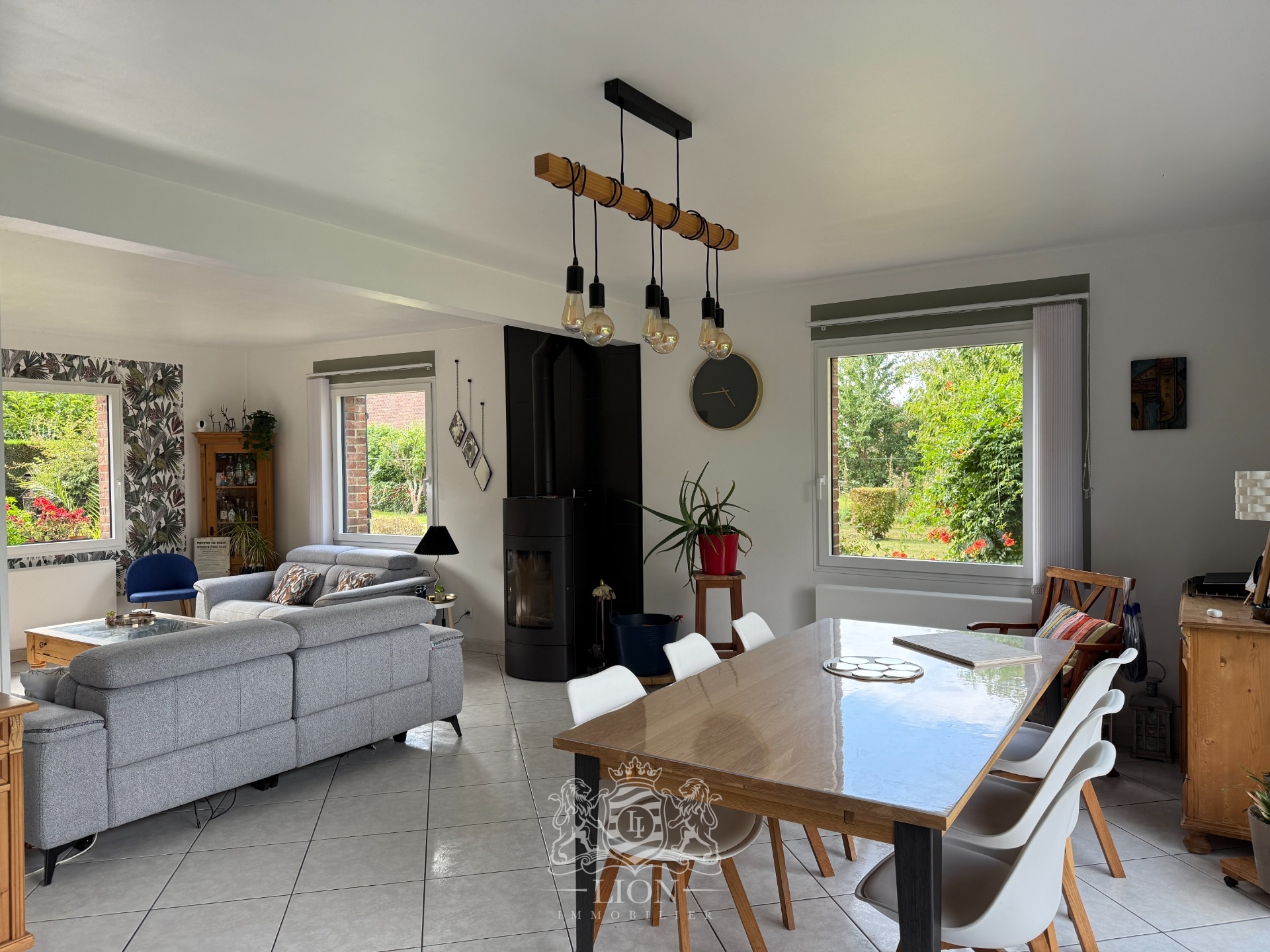 Ascq village individuelle 4 chambresjardin garage Photo 5 - Le Lion Immobilier