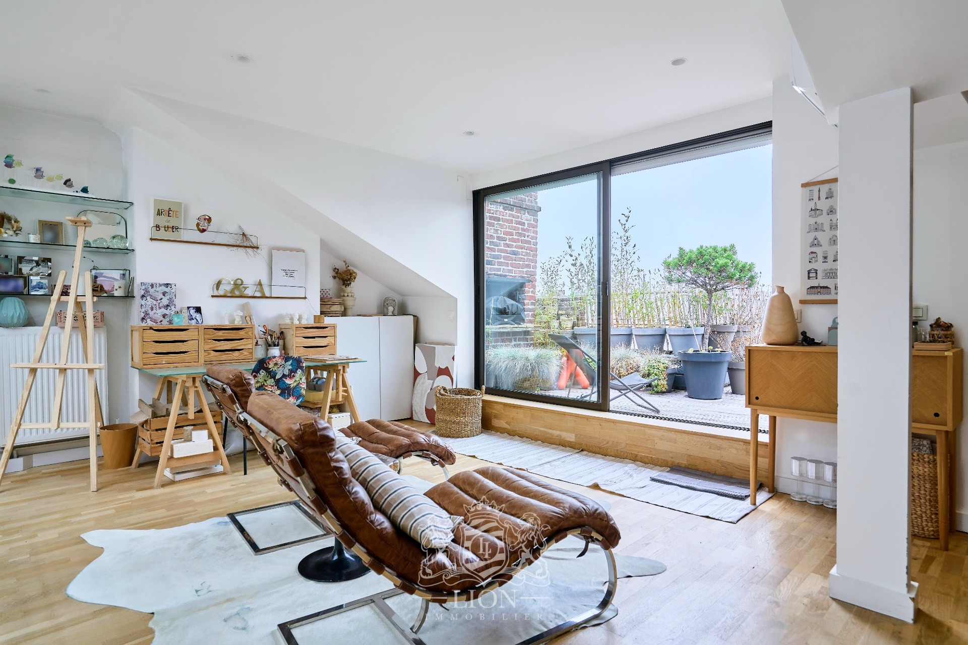 Vieux lille prox grand place avec terrasse parking Photo 9 - Le Lion Immobilier