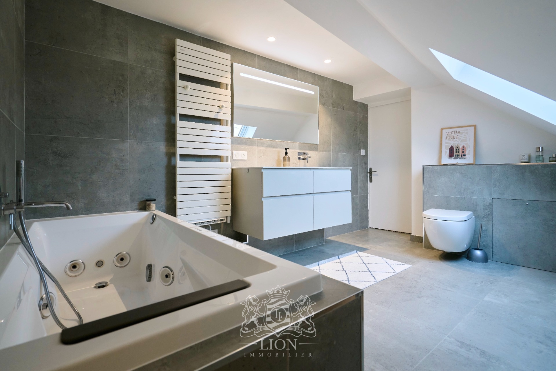 Vieux lille prox grand place avec terrasse parking Photo 10 - Le Lion Immobilier Vieux lille prox grand place avec terrasse parking Photo 10 - Le Lion Immobilier