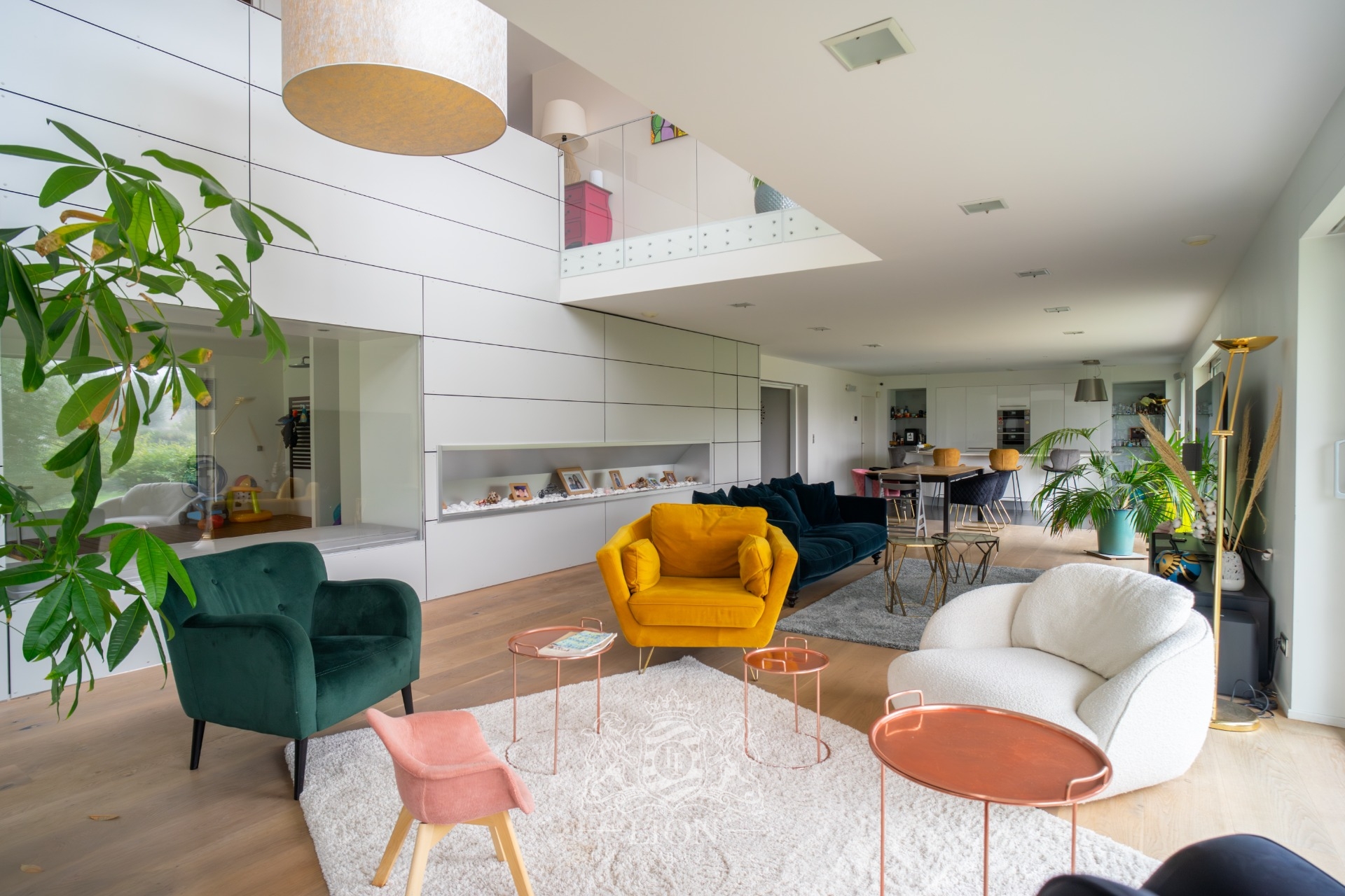 Maison d architecte avec piscine interieur Photo 4 - Le Lion Immobilier