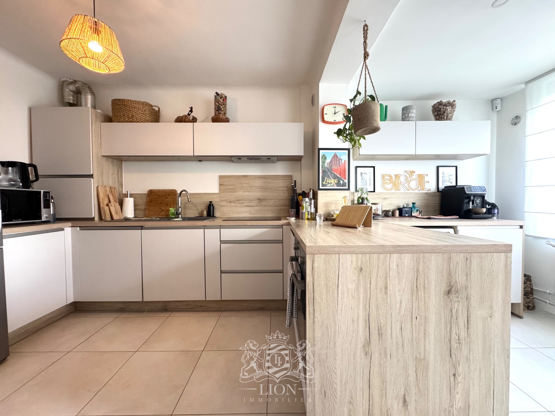 Maison renovee lumineuse avec exterieur et garage Photo 2 - Le Lion Immobilier