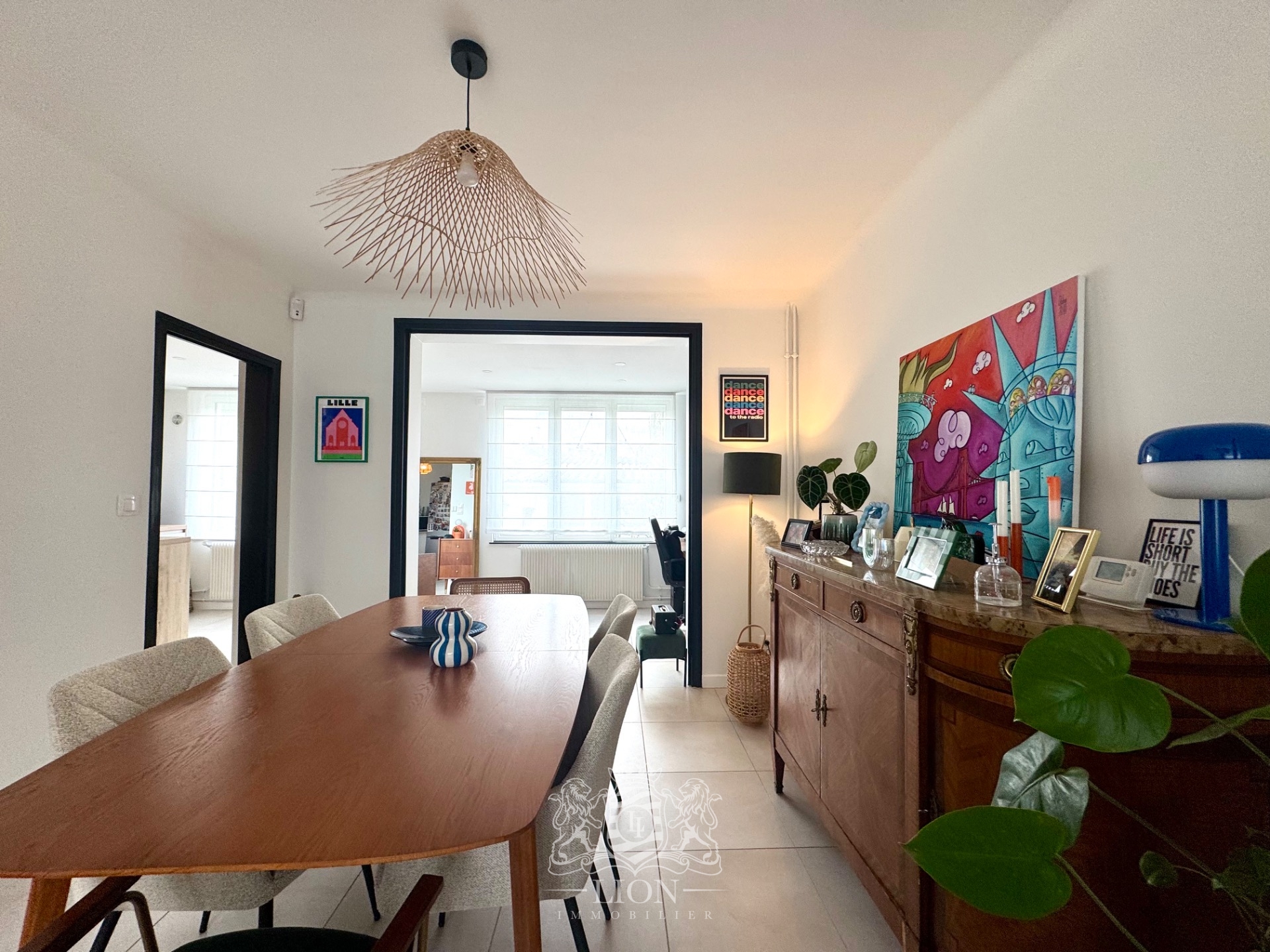 Maison renovee lumineuse avec exterieur et garage Photo 5 - Le Lion Immobilier