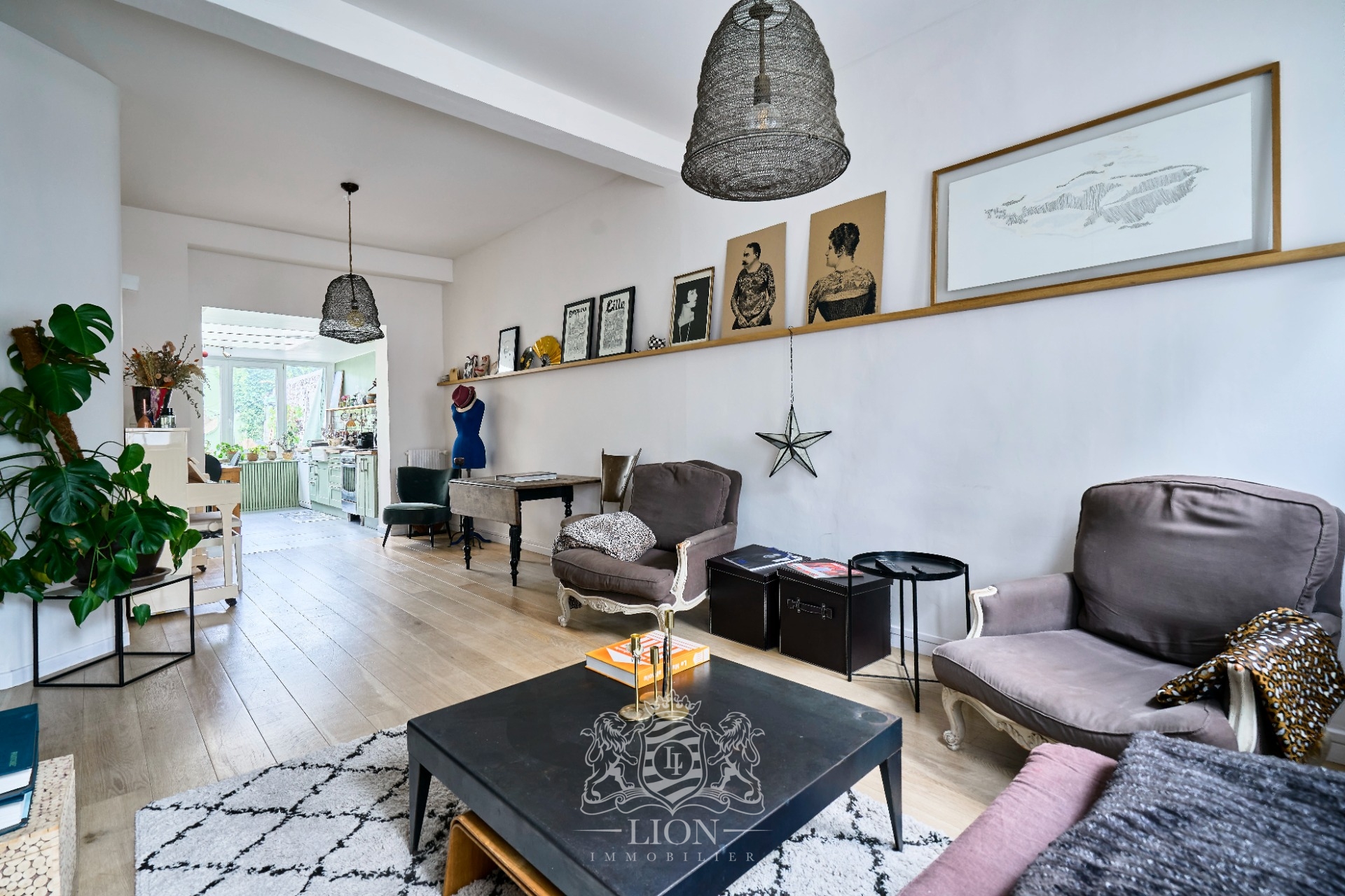 Ravissante maison ancienne trois chambres grande terrasse Photo 5 - Le Lion Immobilier Ravissante maison ancienne trois chambres grande terrasse Photo 5 - Le Lion Immobilier