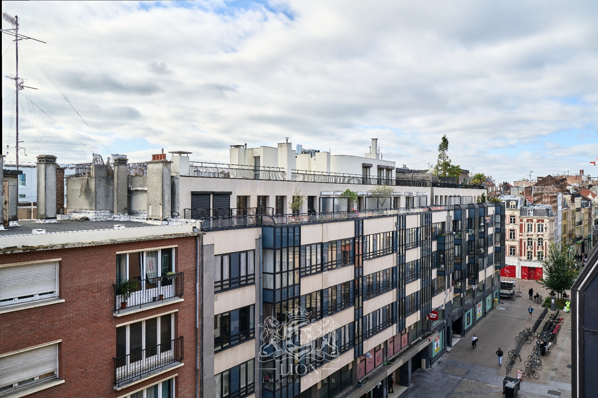 Duplex hyper centre dernier etage balcons et parking Photo 7 - Le Lion Immobilier