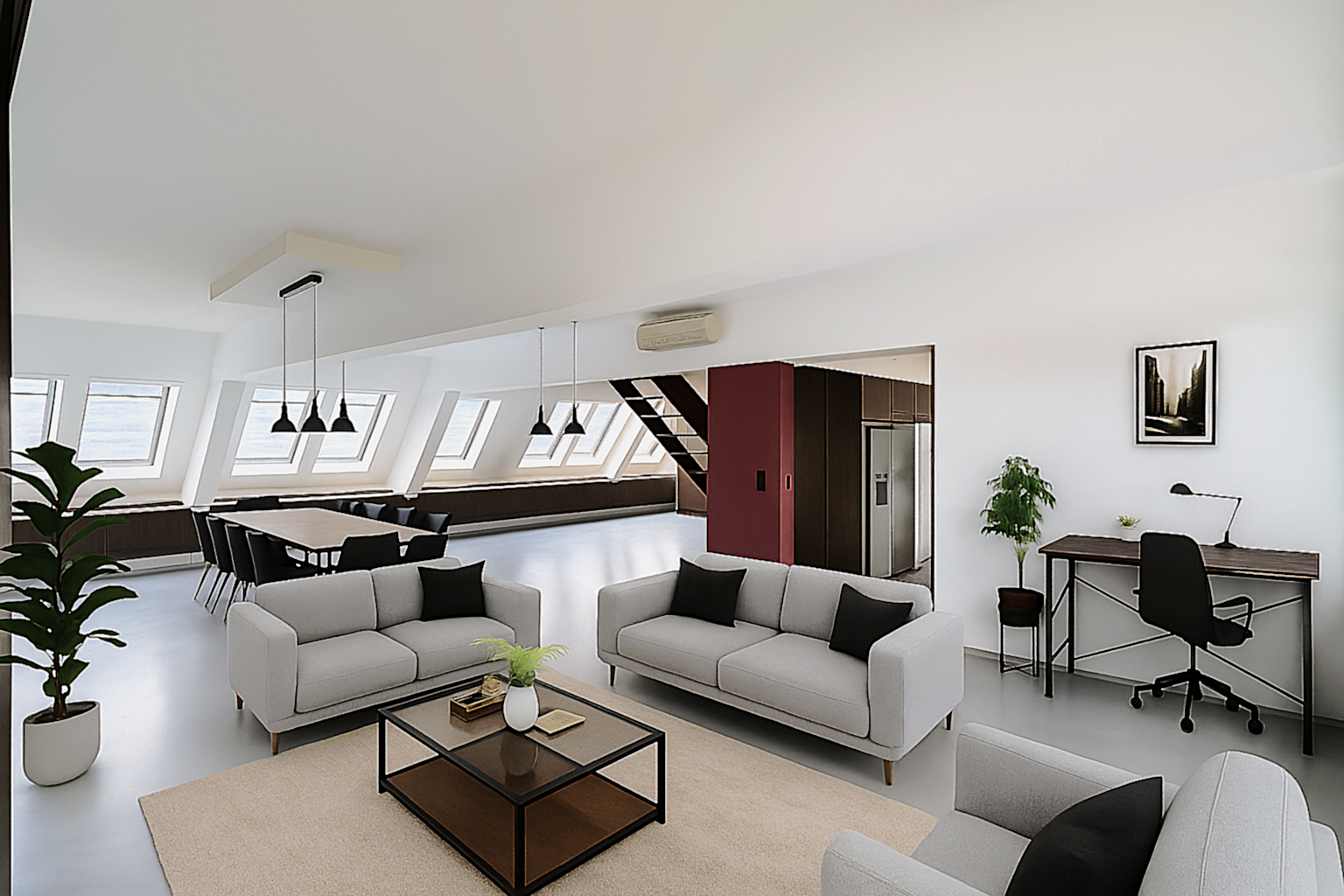 Rare duplex au dernier etage vieux lille Photo 2 - Le Lion Immobilier