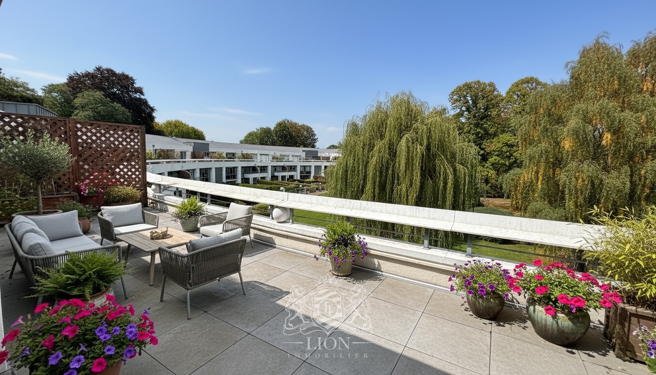 Appartement de 142m2 avec terrasse et garage Photo 3 - Le Lion Immobilier
