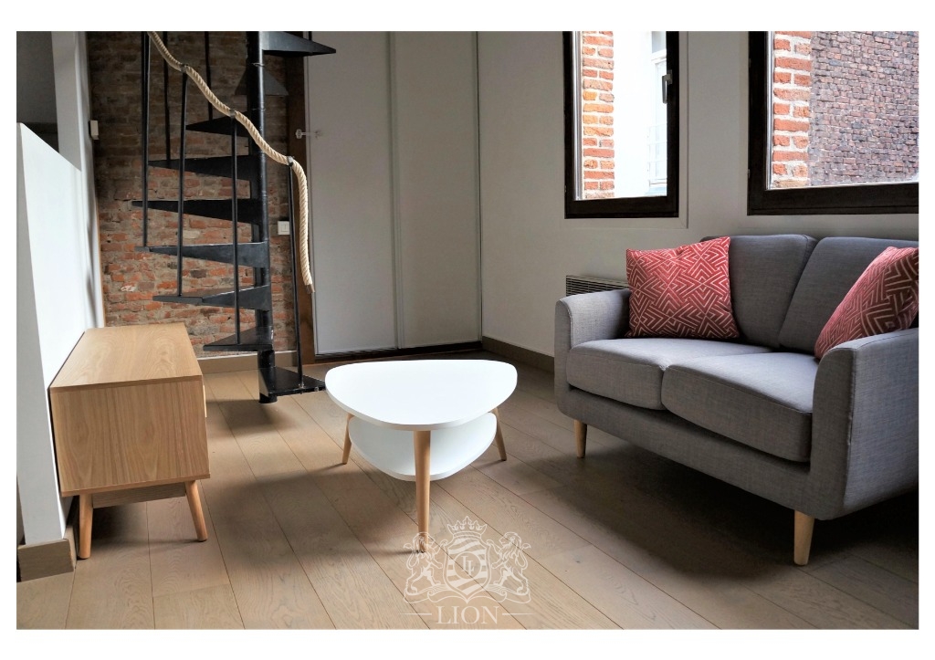 Vieux lille rue de la monnaie appartement duplex  t2 Photo 2 - Le Lion Immobilier