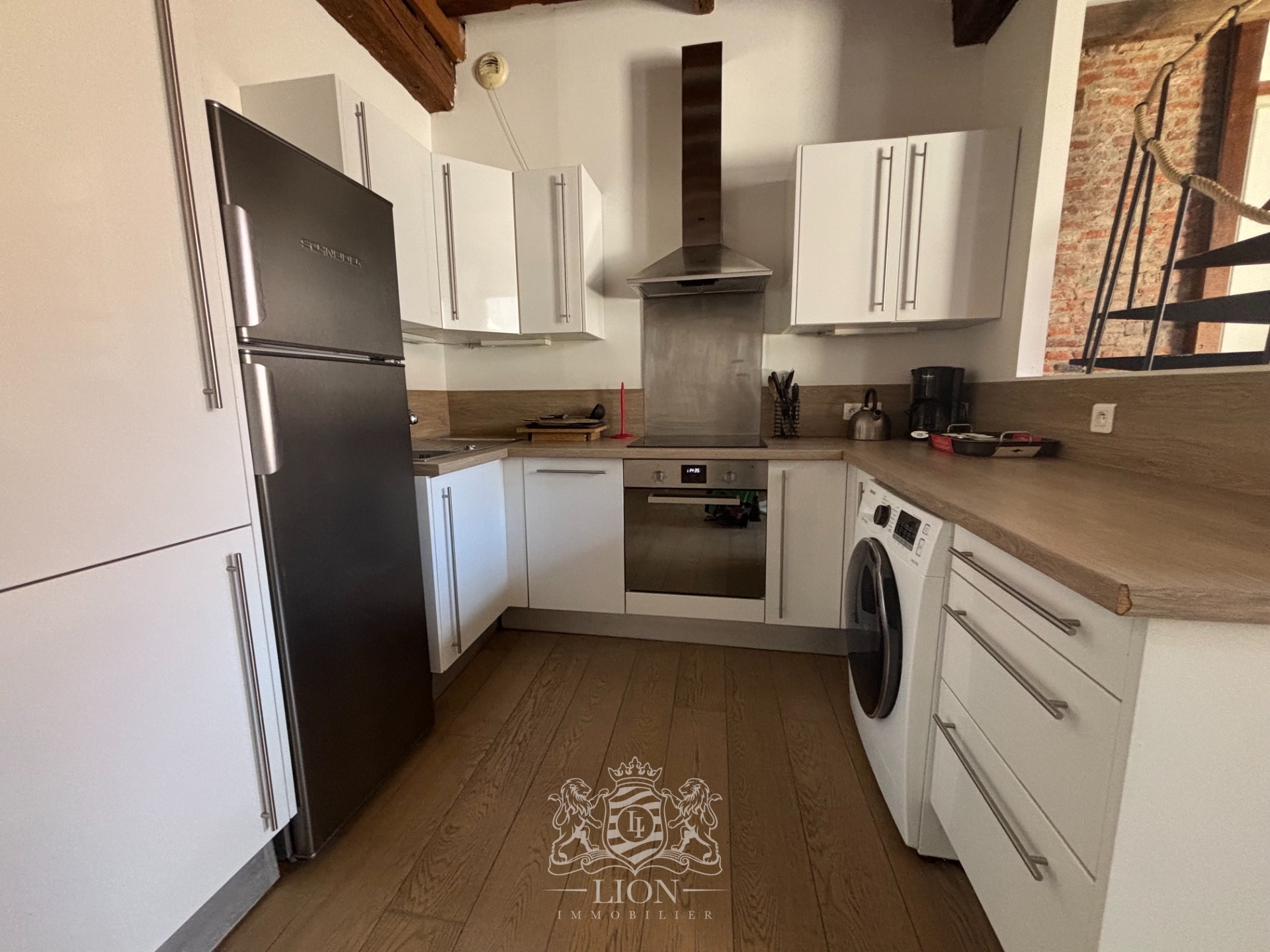 Vieux lille rue de la monnaie appartement duplex  t2 Photo 13 - Le Lion Immobilier