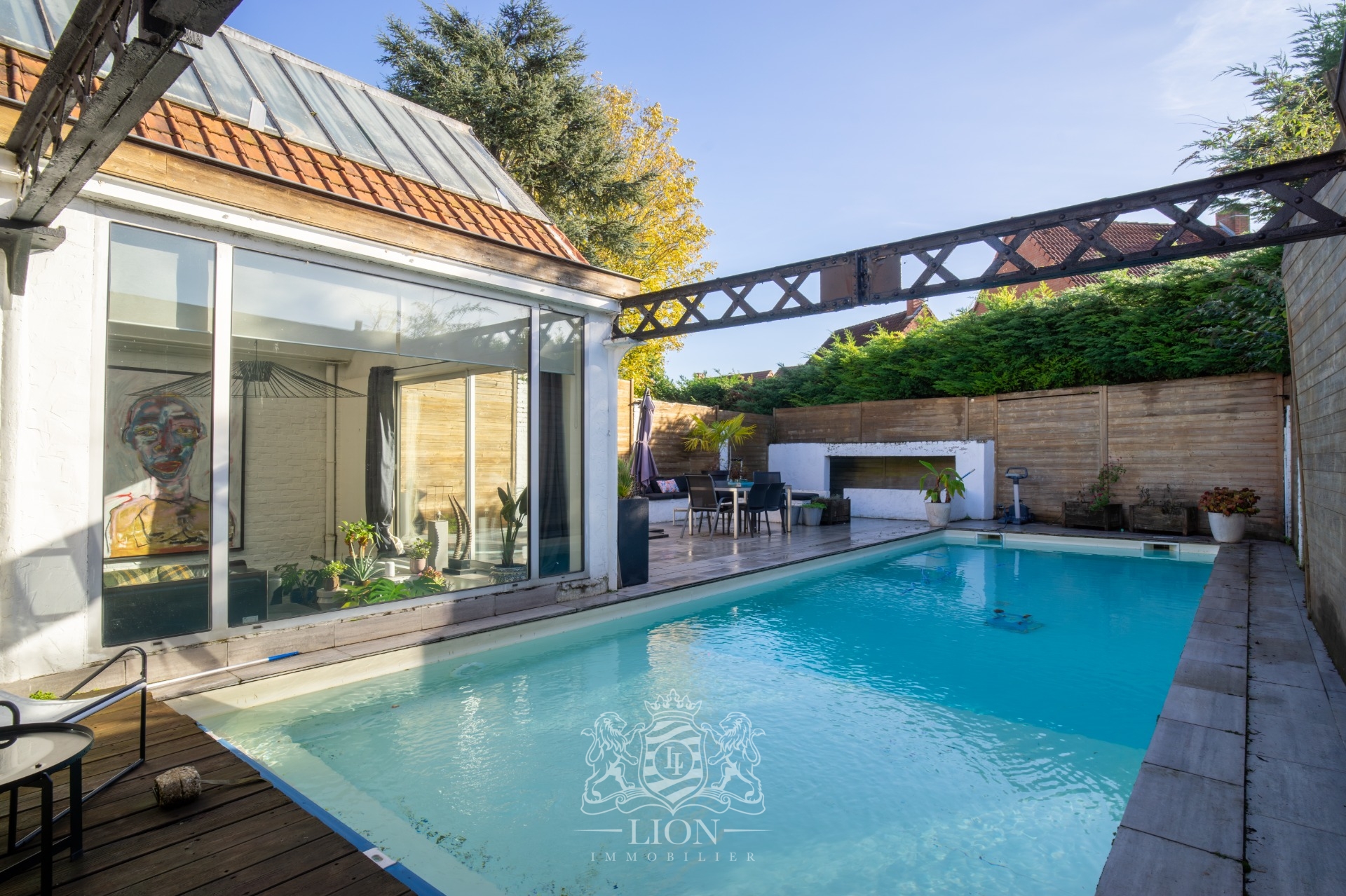 Loft avec piscine Photo 1 - Le Lion Immobilier Loft avec piscine Photo 1 - Le Lion Immobilier