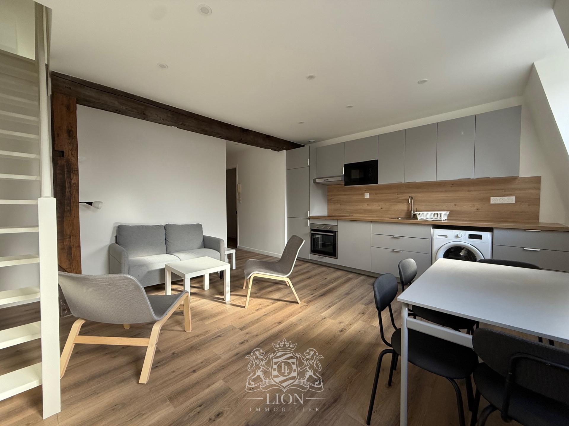 Arso vieux lille t3 meuble Photo 1 - Le Lion Immobilier Arso vieux lille t3 meuble Photo 1 - Le Lion Immobilier