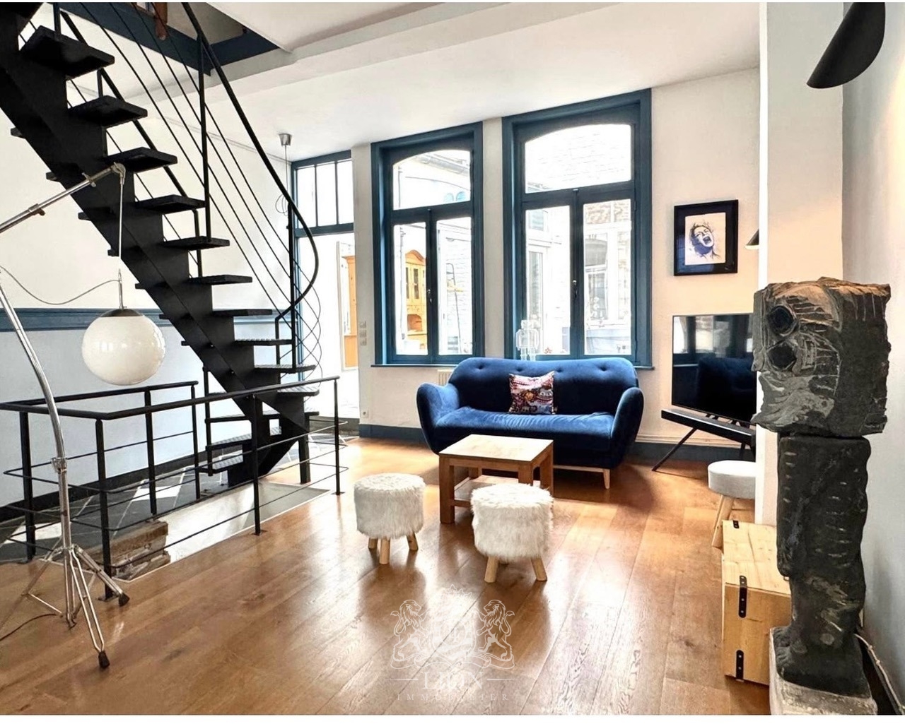 Vieux lille secteur voltaire maison typique avec exterieur Photo 1 - Le Lion Immobilier Vieux lille secteur voltaire maison typique avec exterieur Photo 1 - Le Lion Immobilier