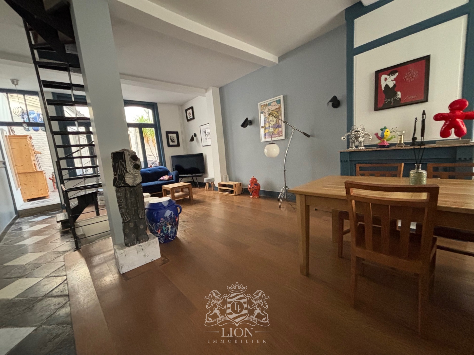 Vieux lille secteur voltaire maison typique avec exterieur Photo 13 - Le Lion Immobilier Vieux lille secteur voltaire maison typique avec exterieur Photo 13 - Le Lion Immobilier