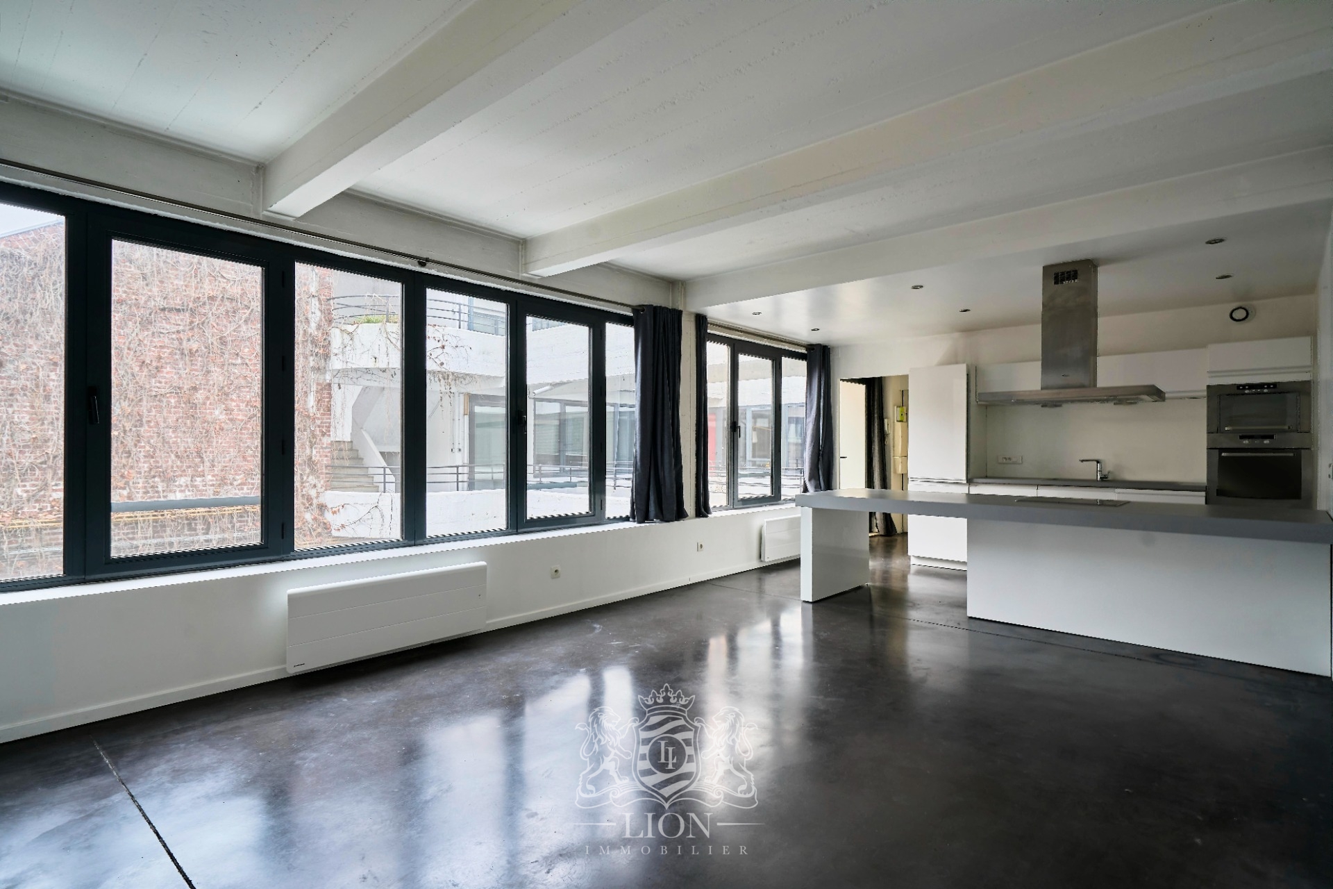 Appartement 2 chambres esprit loft et parking Photo 3 - Le Lion Immobilier