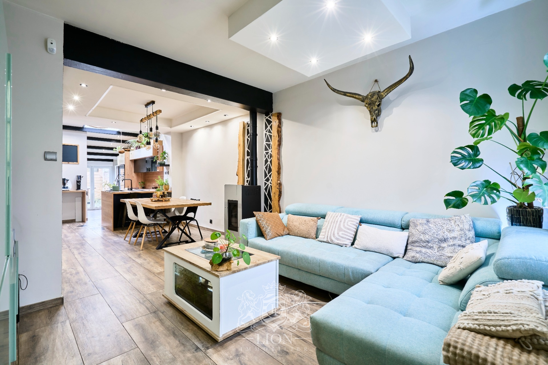 Ravissante maison deux chambres bureau et cour Photo 1 - Le Lion Immobilier