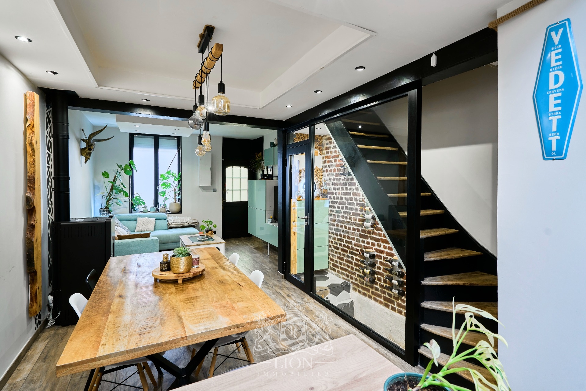 Ravissante maison deux chambres bureau et cour Photo 2 - Le Lion Immobilier