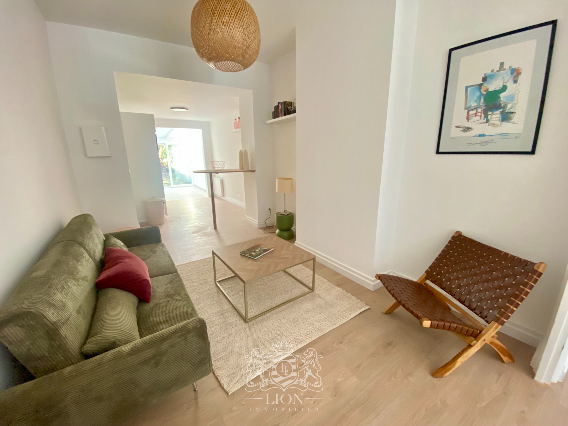 Rez de jardin t2 entierement renove proche metro Photo 1 - Le Lion Immobilier