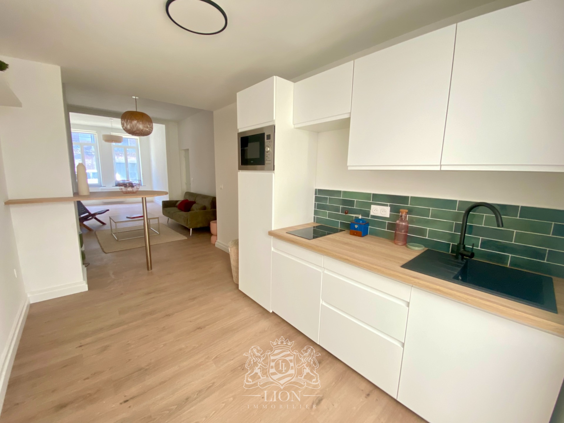 Rez de jardin t2 entierement renove proche metro Photo 2 - Le Lion Immobilier