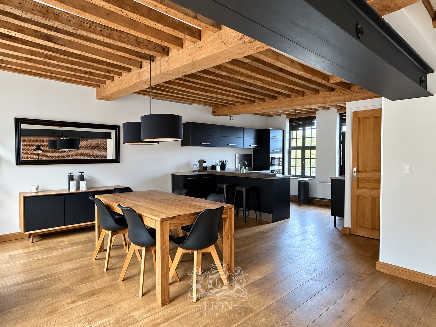 Asmu vieux lille t3 meuble en duplex Photo 2 - Le Lion Immobilier Asmu vieux lille t3 meuble en duplex Photo 2 - Le Lion Immobilier