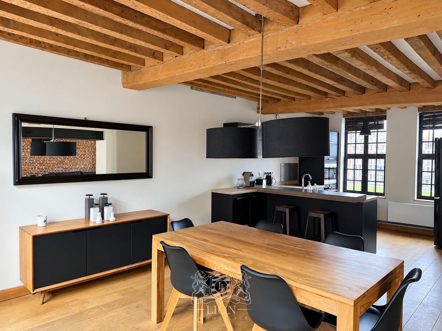 Asmu vieux lille t3 meuble en duplex Photo 3 - Le Lion Immobilier Asmu vieux lille t3 meuble en duplex Photo 3 - Le Lion Immobilier