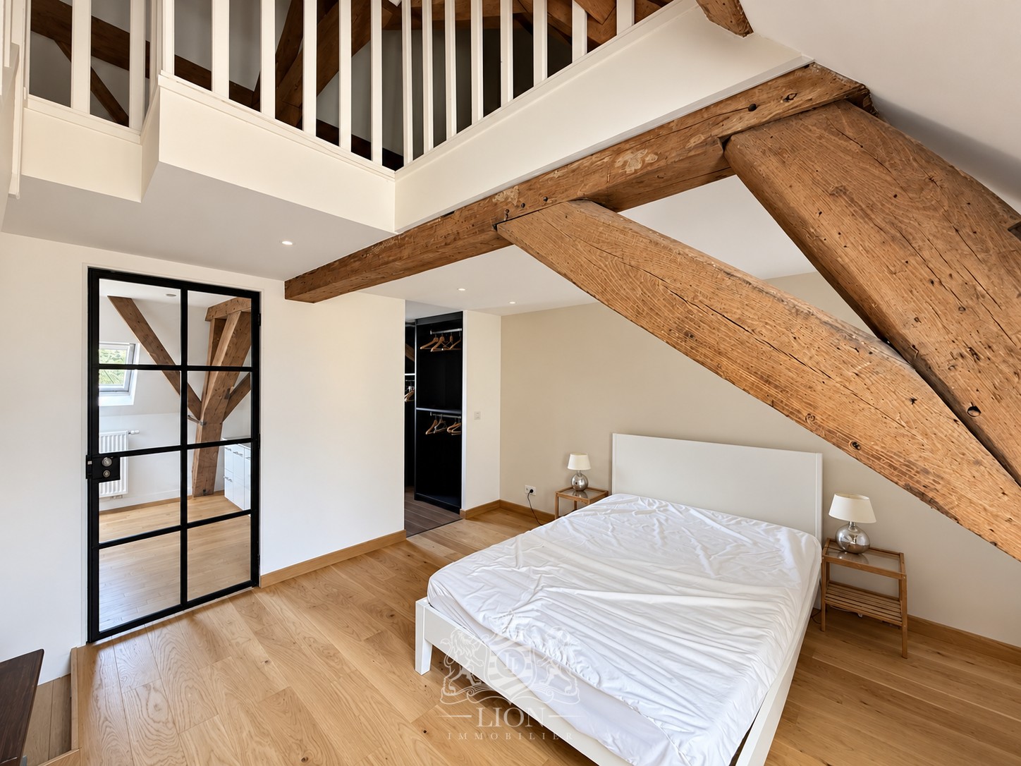 Asmu vieux lille t3 meuble en duplex Photo 6 - Le Lion Immobilier