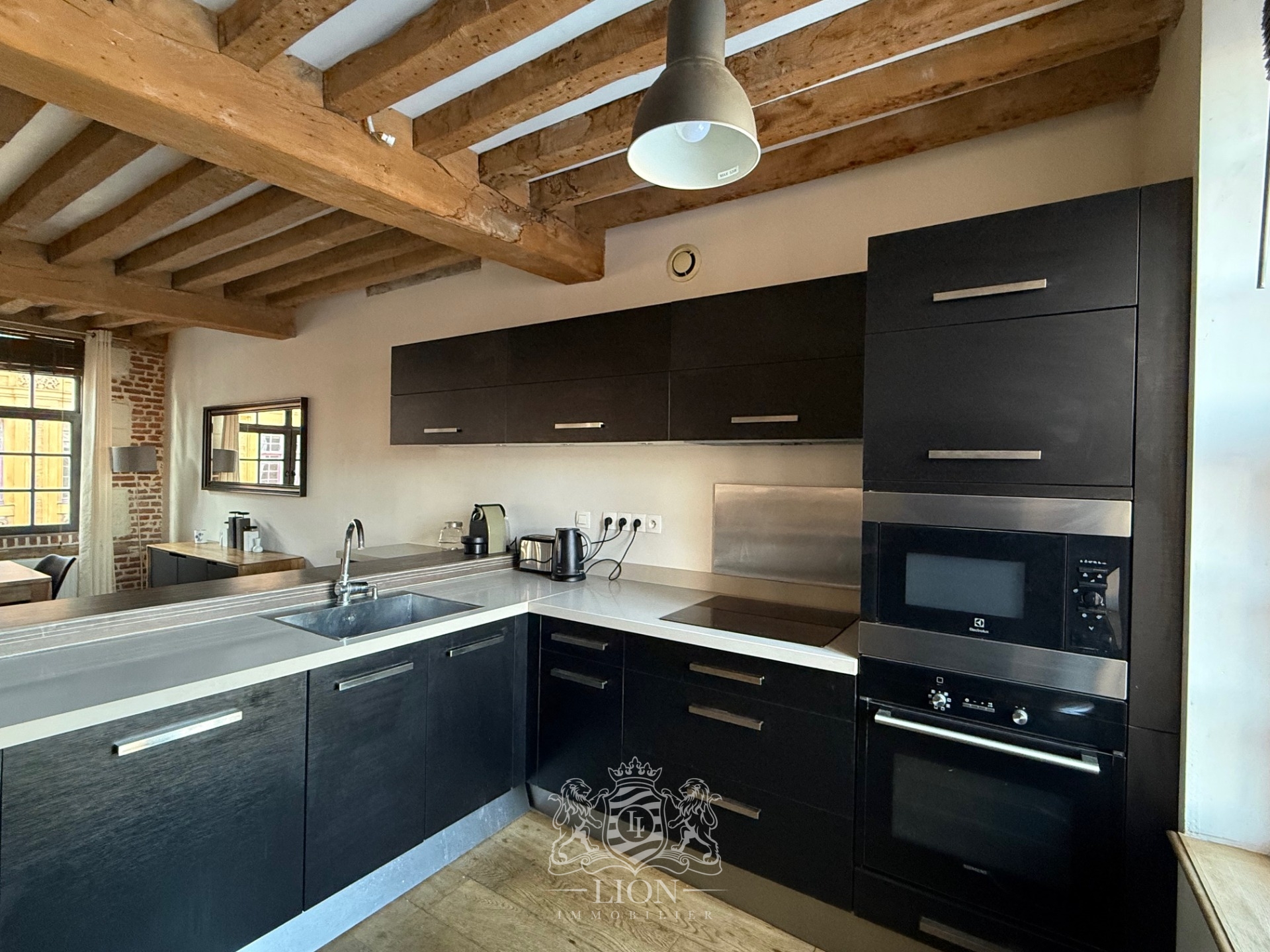 Asmu vieux lille t3 meuble en duplex Photo 7 - Le Lion Immobilier