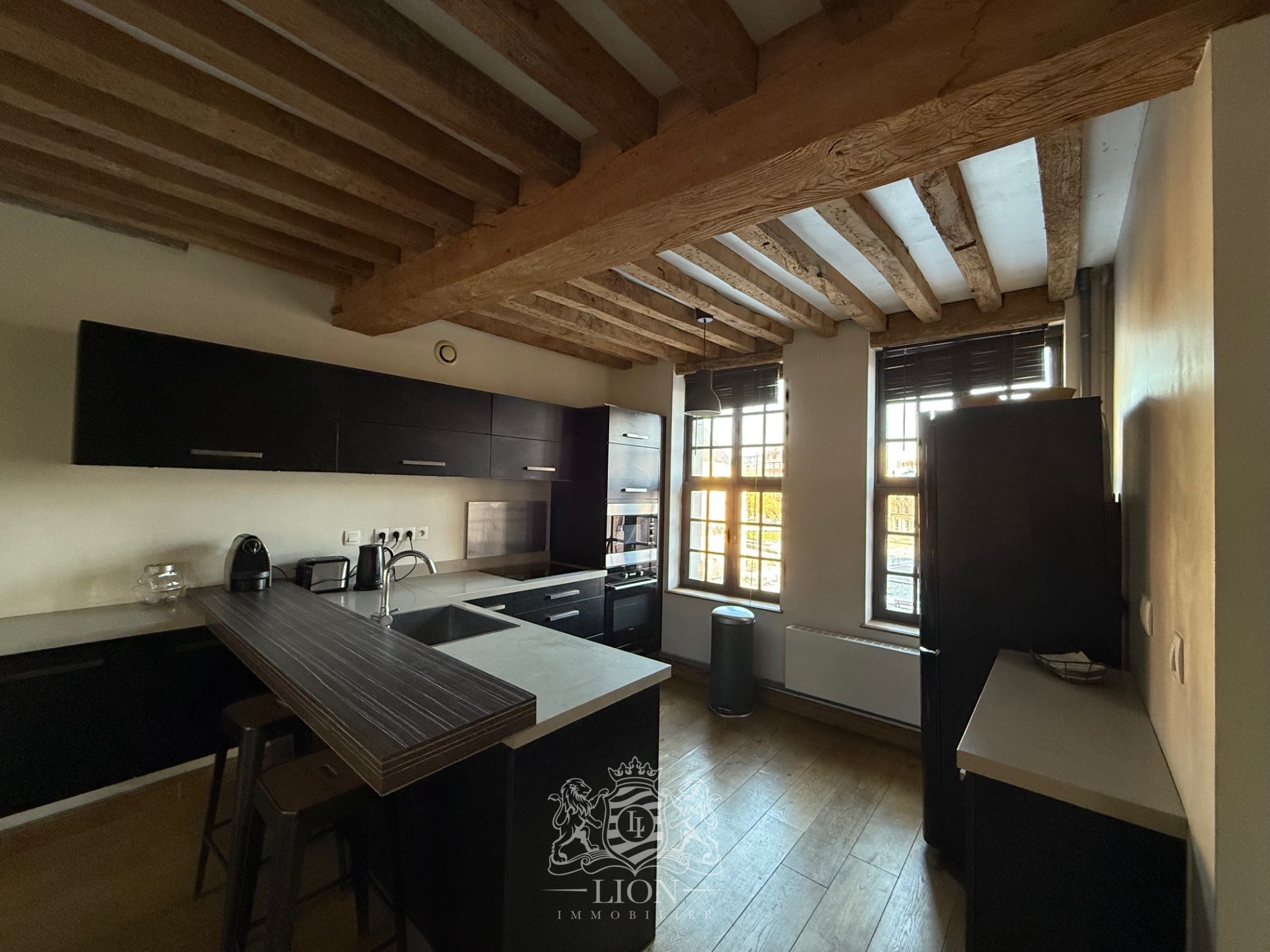 Asmu vieux lille t3 meuble en duplex Photo 8 - Le Lion Immobilier