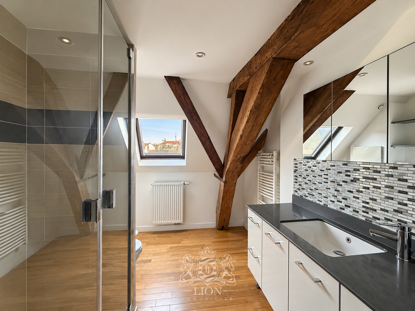 Asmu vieux lille t3 meuble en duplex Photo 8 - Le Lion Immobilier