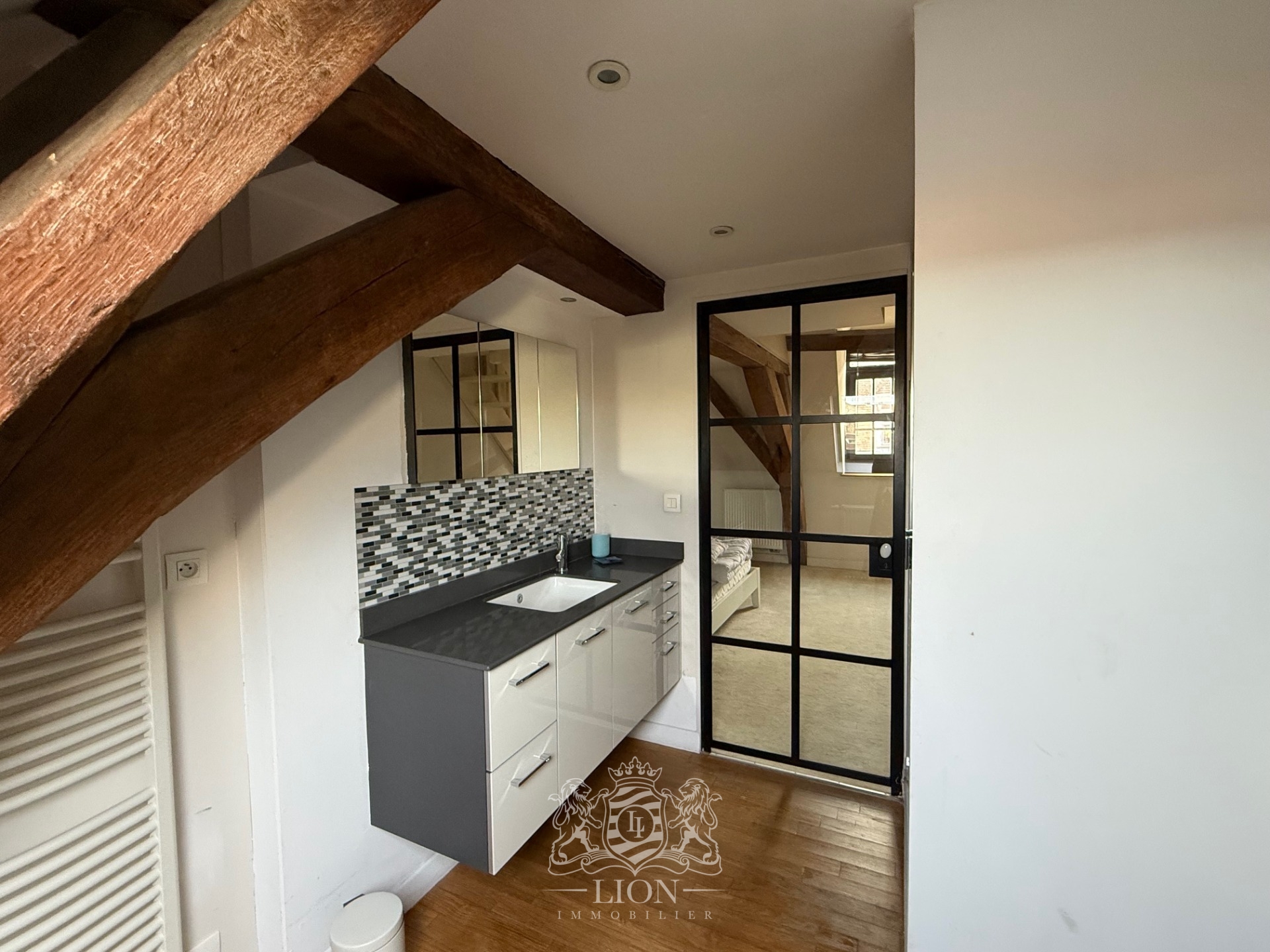 Asmu vieux lille t3 meuble en duplex Photo 22 - Le Lion Immobilier