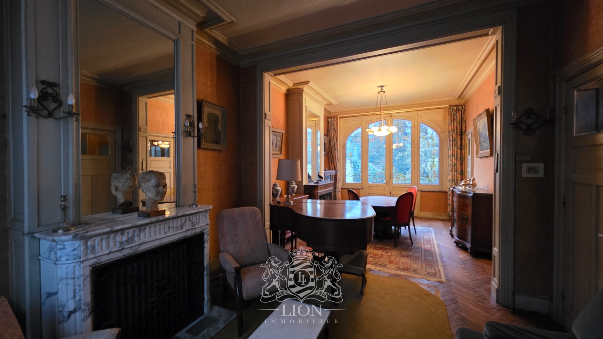 Exclusivite large maison bourgeoise avec un grand jardin Photo 4 - Le Lion Immobilier