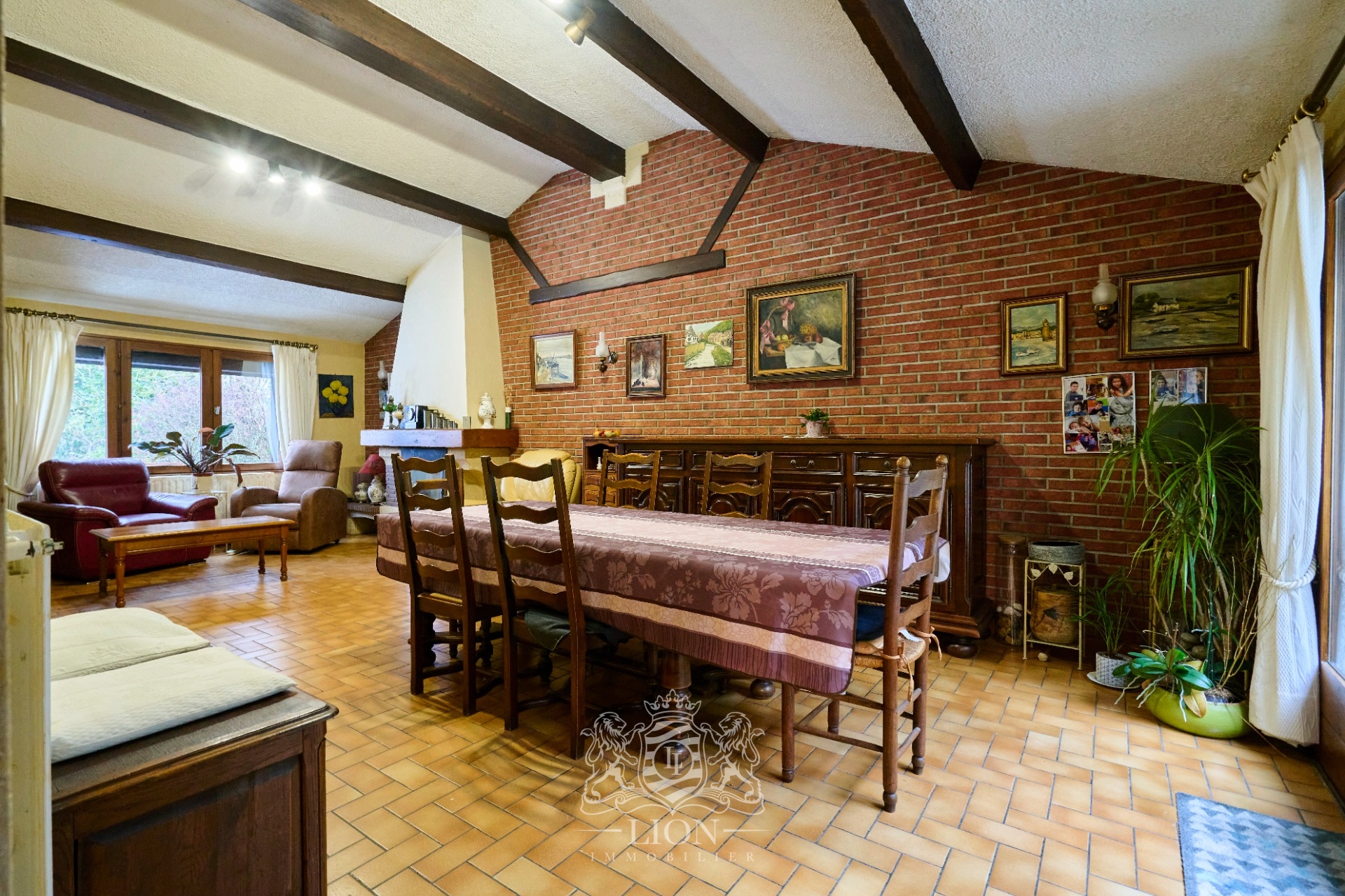 Maison  renover jardin garage et parking Photo 3 - Le Lion Immobilier