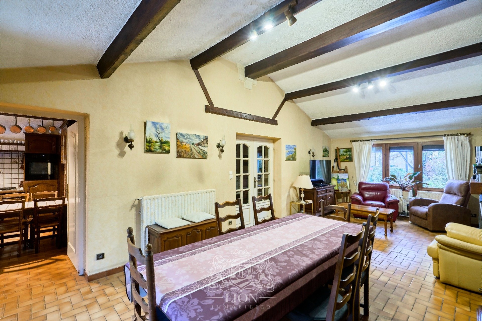 Maison  renover jardin garage et parking Photo 5 - Le Lion Immobilier