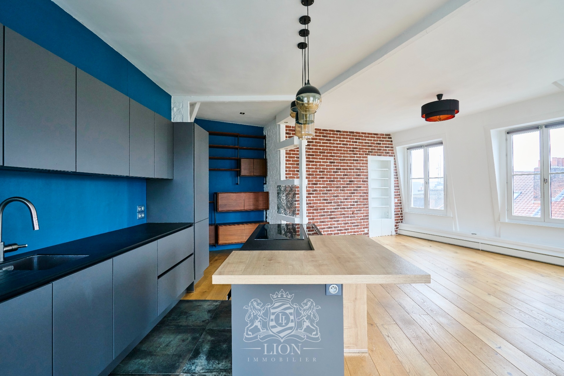 Grand t2 dernier etage hyper centre Photo 4 - Le Lion Immobilier