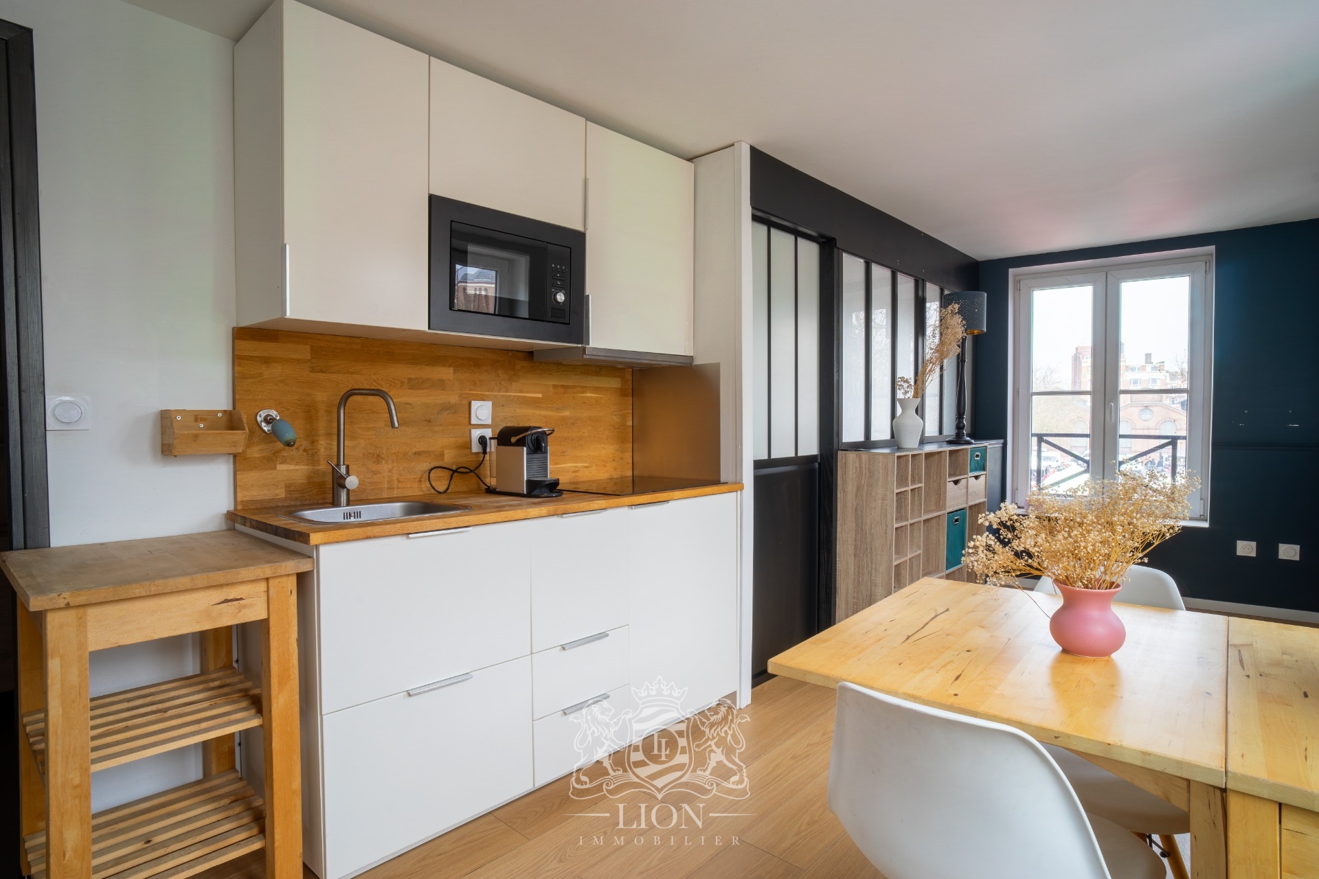 Tres beau t2 avec terrasse gambetta wazemmes Photo 2 - Le Lion Immobilier