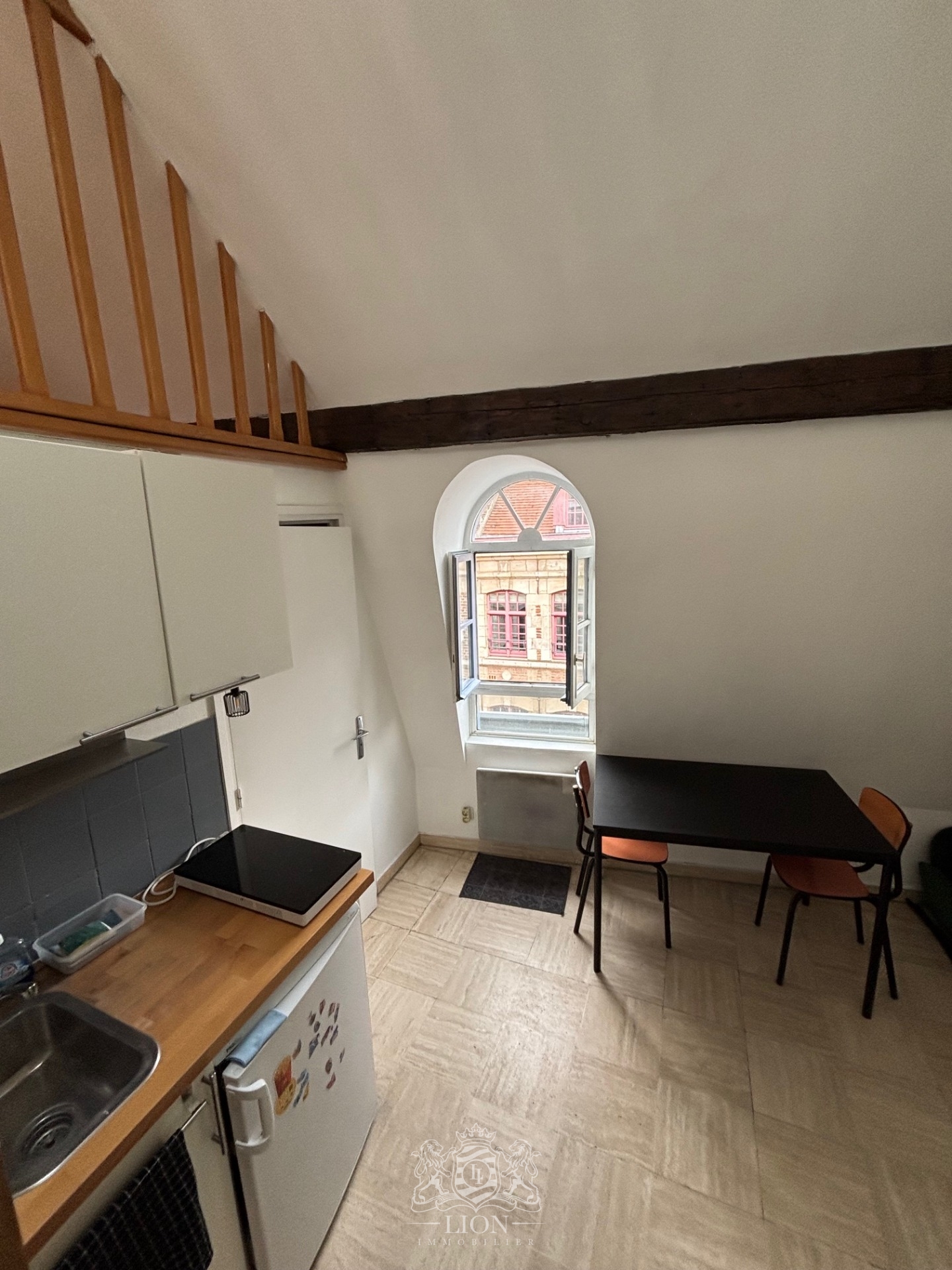 Vieux lille studio mezzanine vue treille Photo 7 - Le Lion Immobilier Vieux lille studio mezzanine vue treille Photo 7 - Le Lion Immobilier