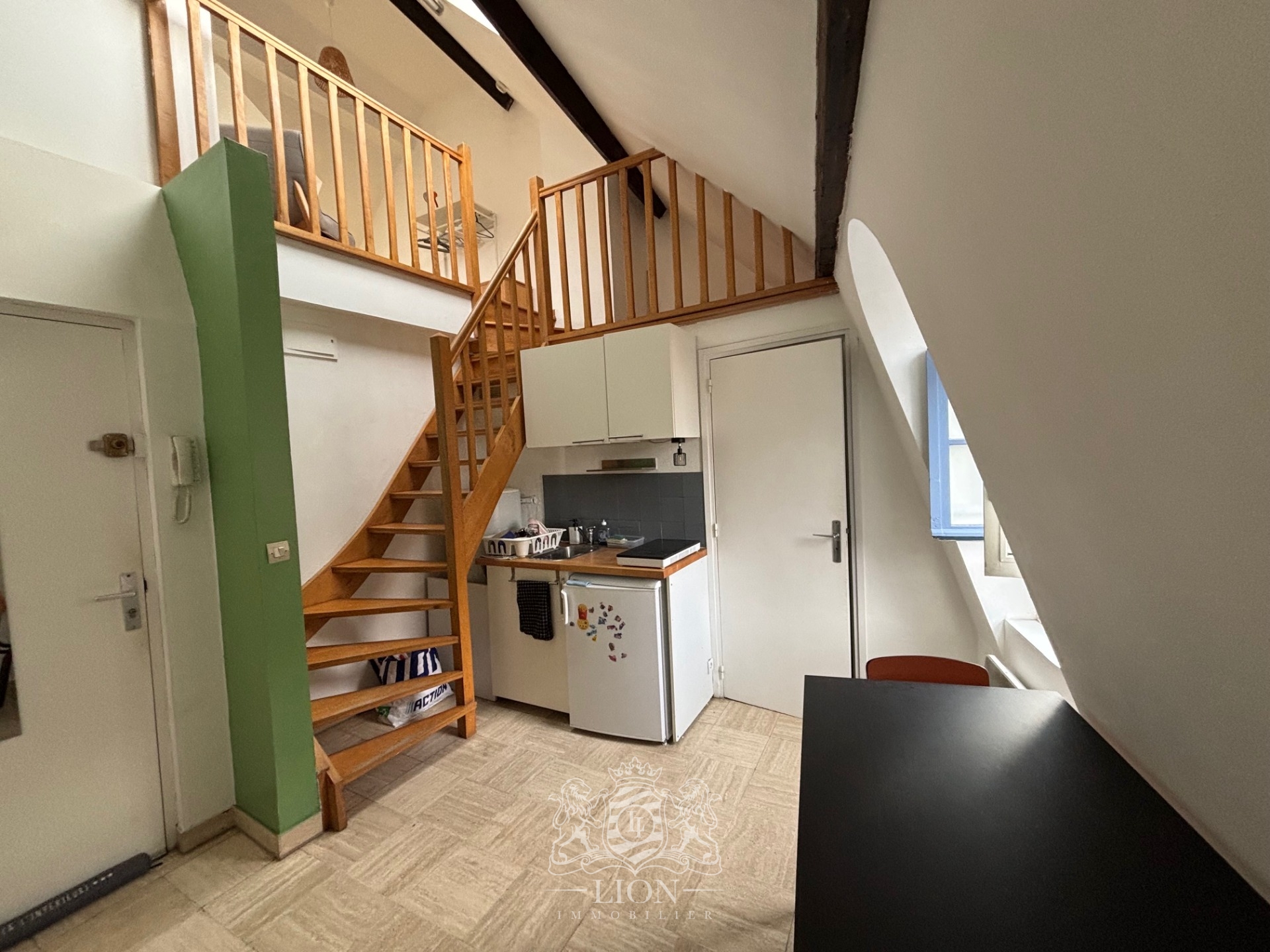 Vieux lille studio mezzanine vue treille Photo 14 - Le Lion Immobilier Vieux lille studio mezzanine vue treille Photo 14 - Le Lion Immobilier