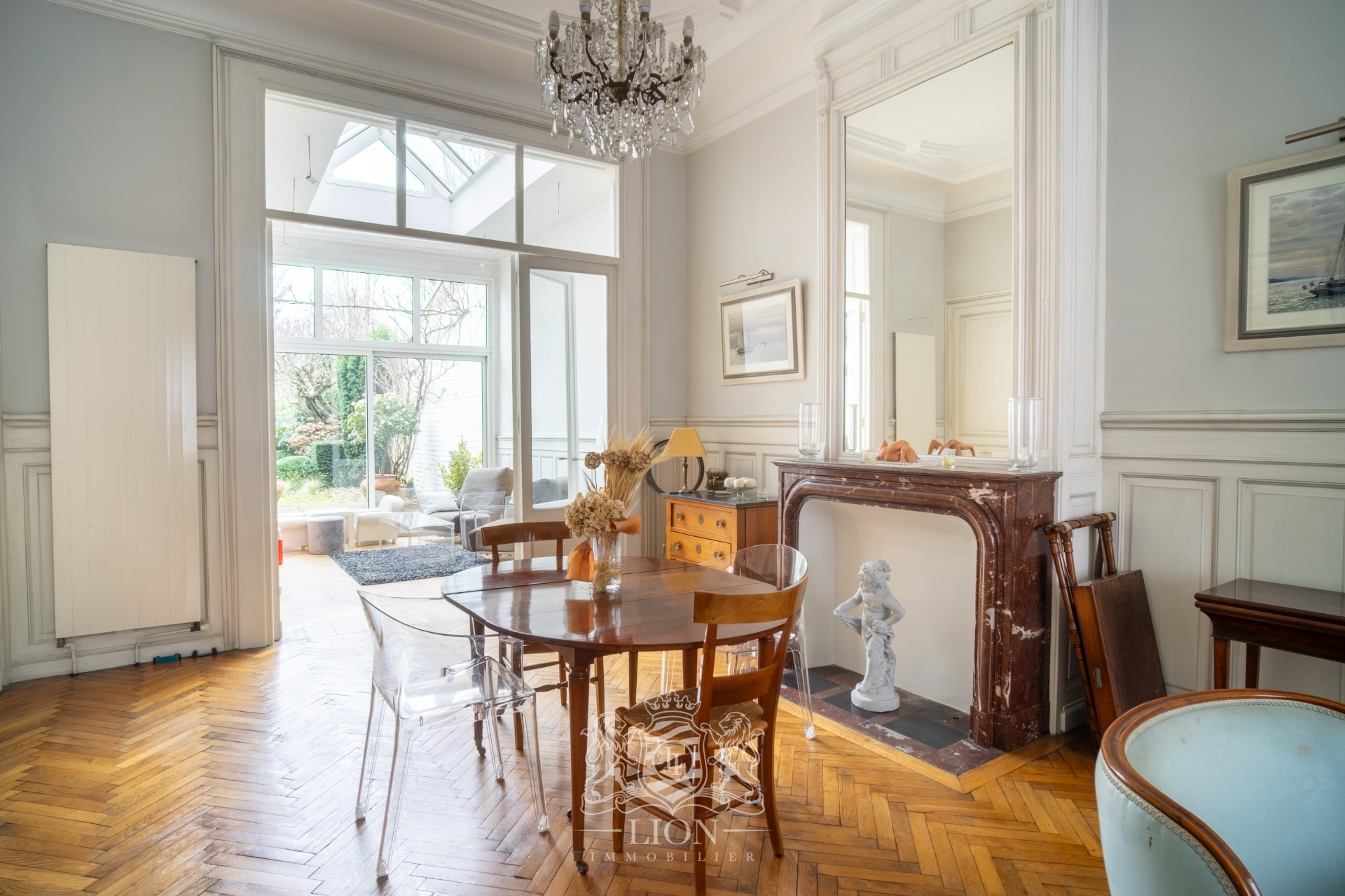 Lille vauban maison bourgeoise jardin garage Photo 3 - Le Lion Immobilier Lille vauban maison bourgeoise jardin garage Photo 3 - Le Lion Immobilier