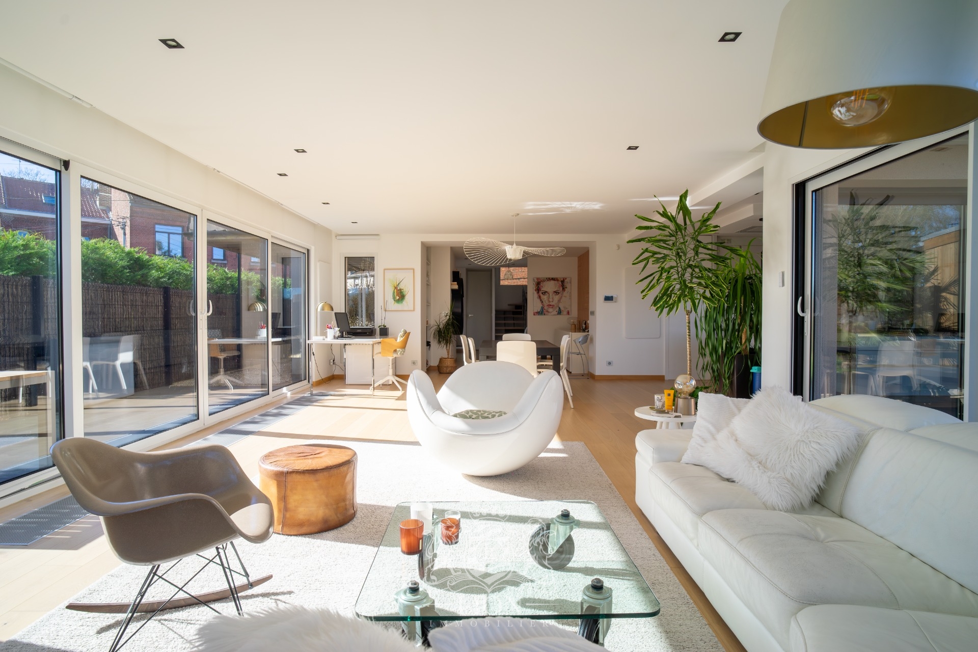 Ascq village 4 chambres baignee de lumiere Photo 4 - Le Lion Immobilier