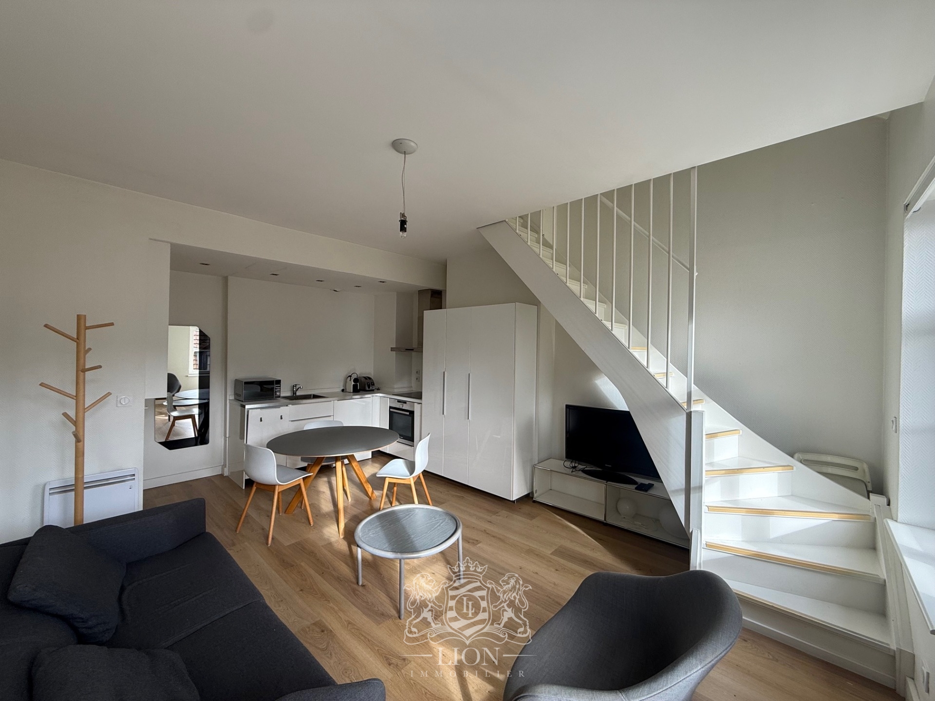 Atdh vieux lille type 2 meuble de 30 m Photo 2 - Le Lion Immobilier