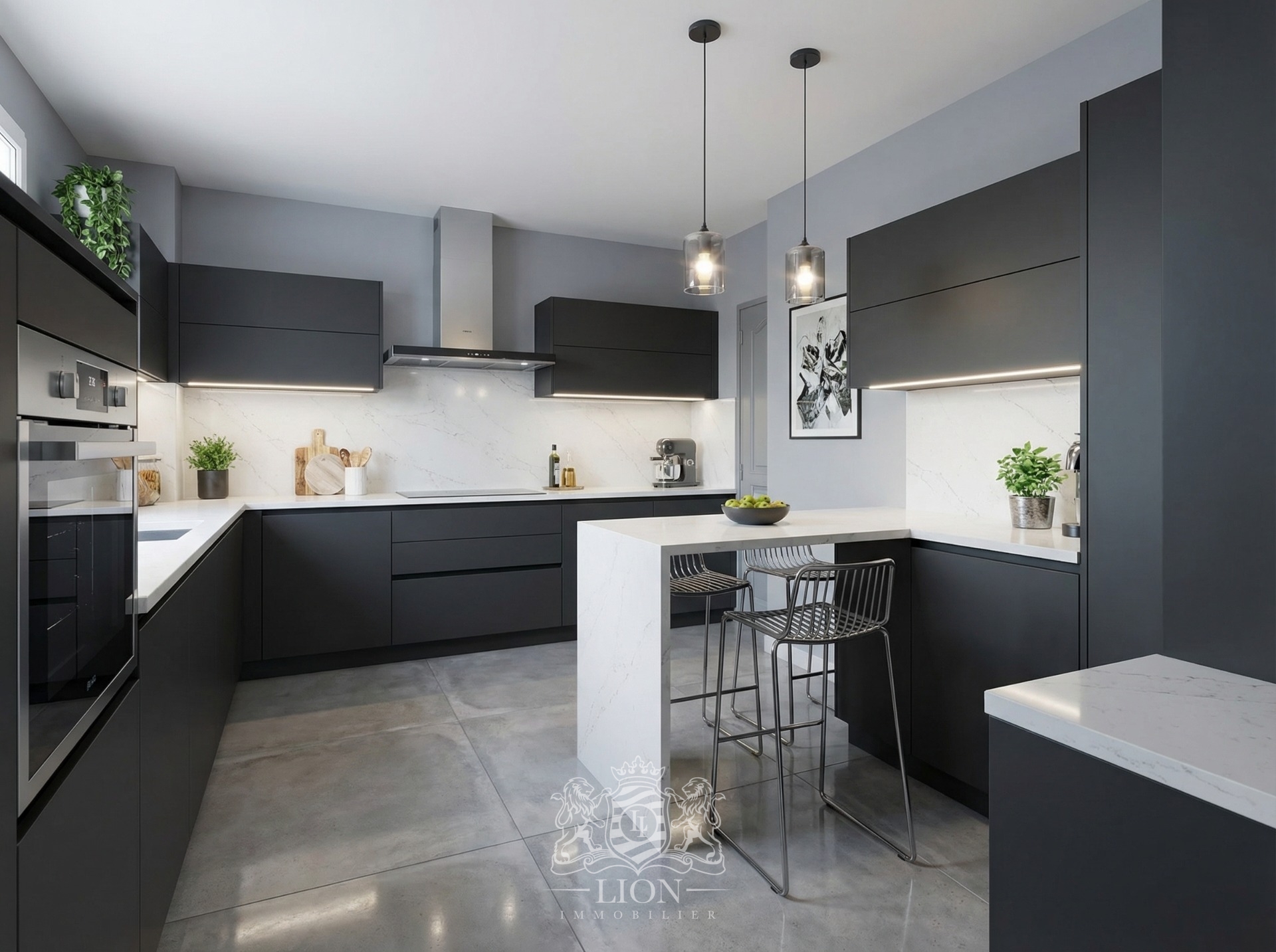 Maison a hem beaumont avec piscine Photo 8 - Le Lion Immobilier