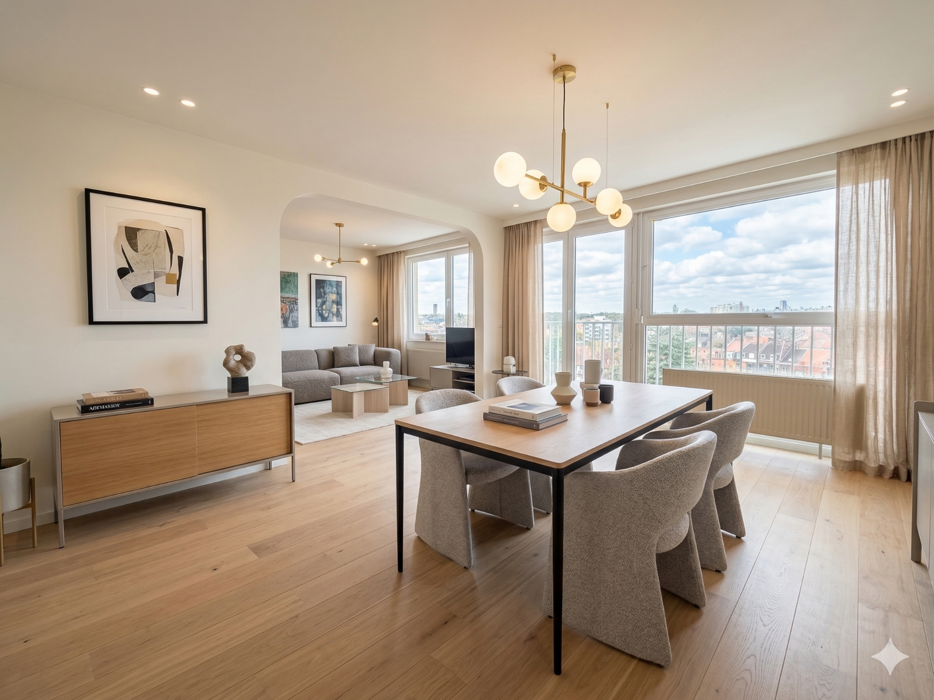 Appartement de type 4  fort potentiel avec vue imprenable Photo 1 - Le Lion Immobilier