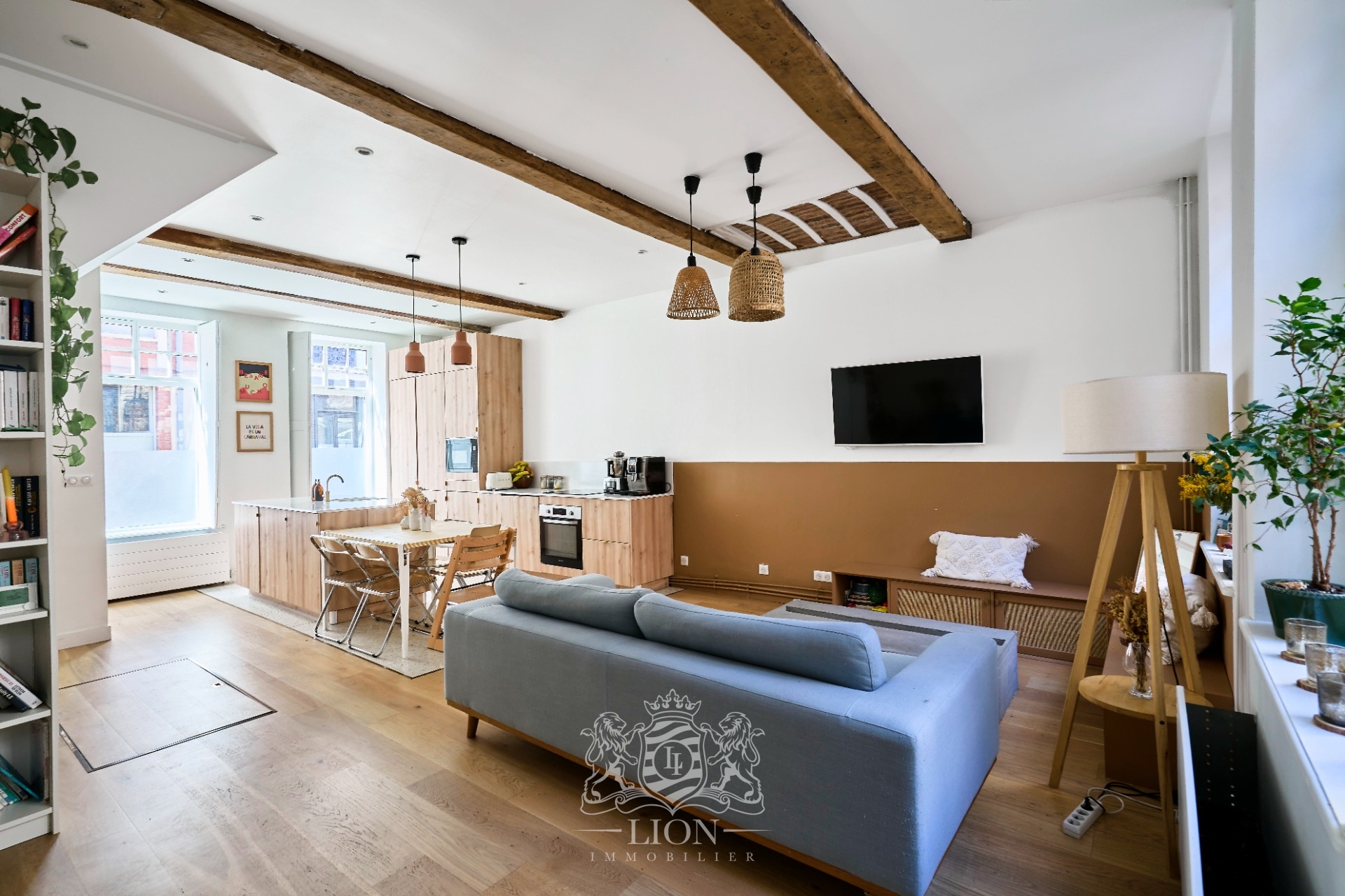 Rare   maison typique du vieux lille avec belle terrasse  Photo 1 - Le Lion Immobilier