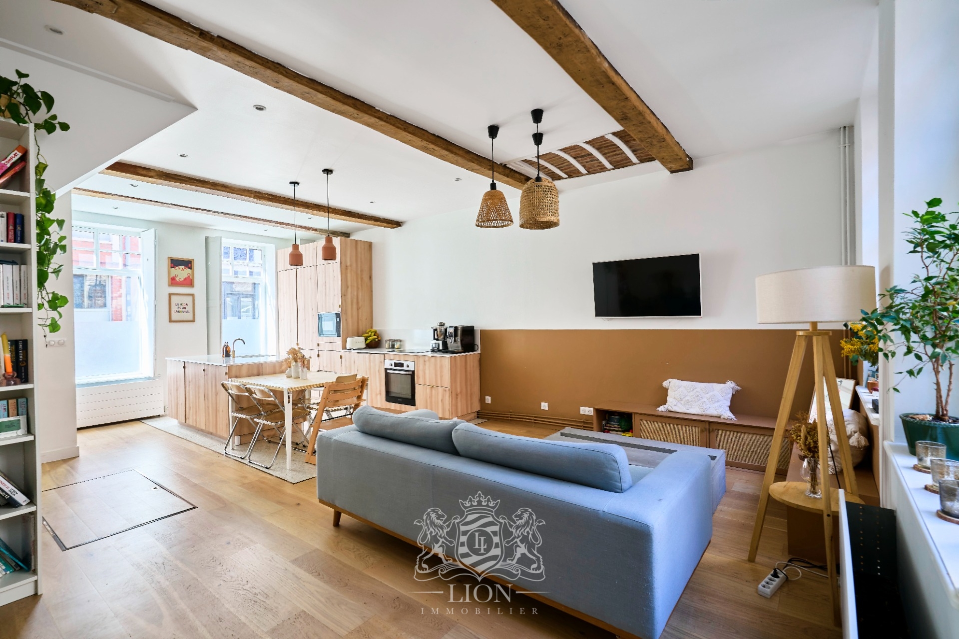 Rare   maison typique du vieux lille avec belle terrasse  Photo 1 - Le Lion Immobilier