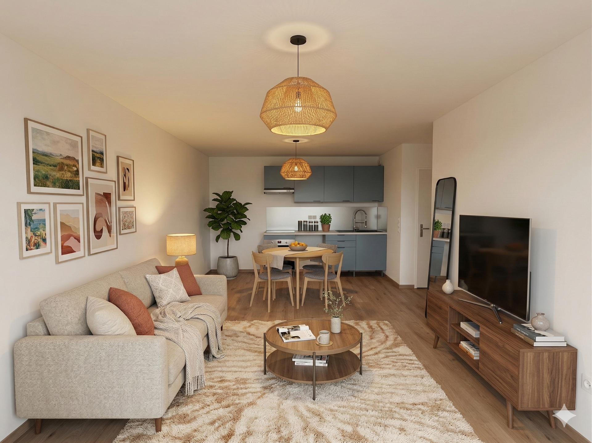 Atkk lambersart t3 avec terrasse et parking Photo 15 - Le Lion Immobilier